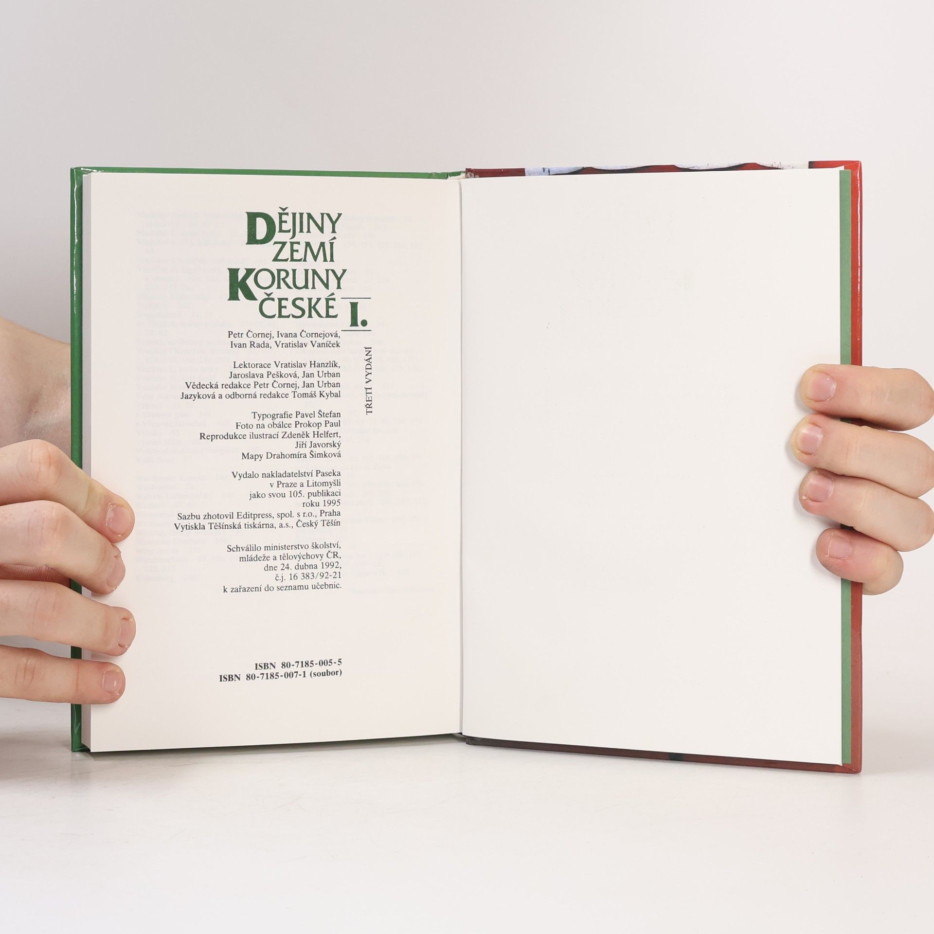 Collectif d'auteurs Dějiny zemí koruny české I.