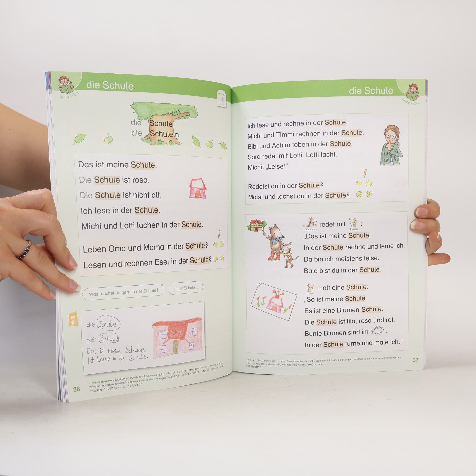 North Sprache Stein Papier 1