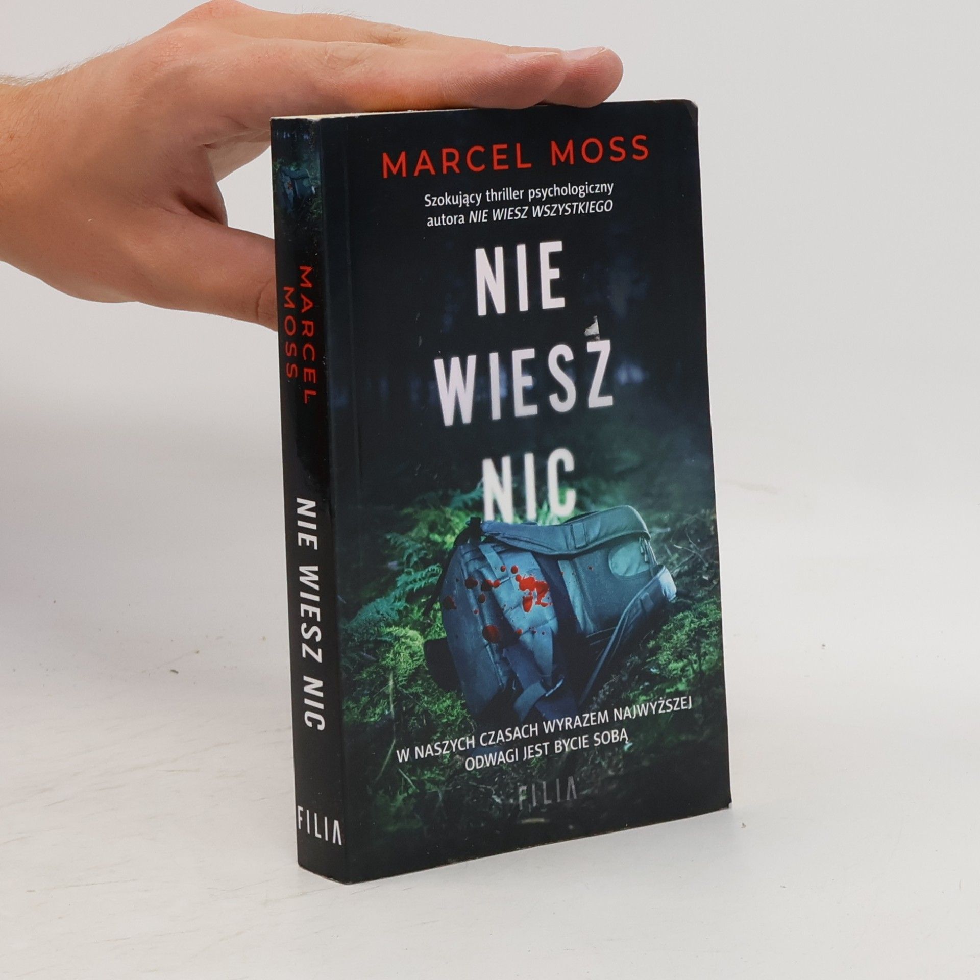 Marcel Moss Nie wiesz nic wyd. kieszonkowe