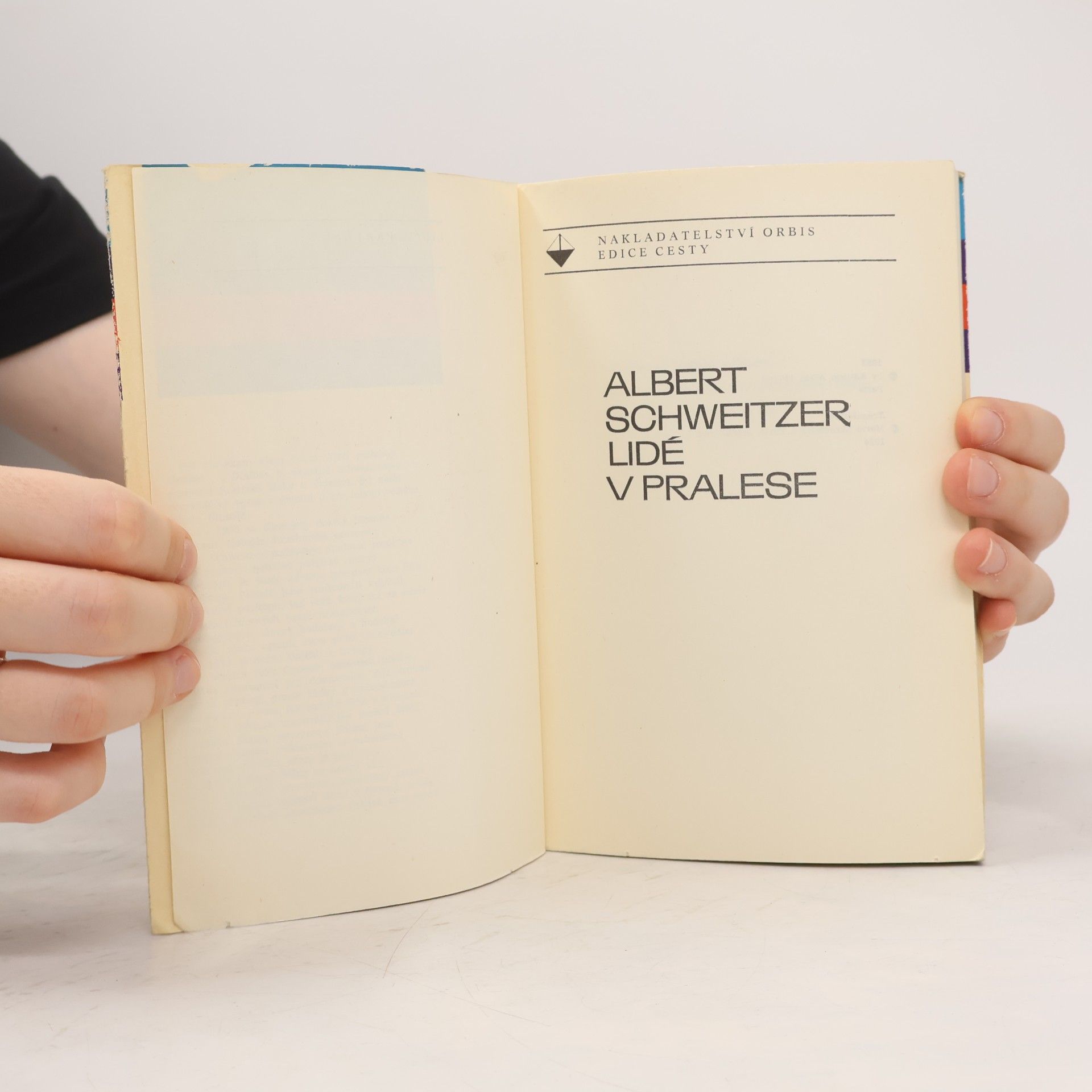 Albert Schweitzer Lidé v pralese