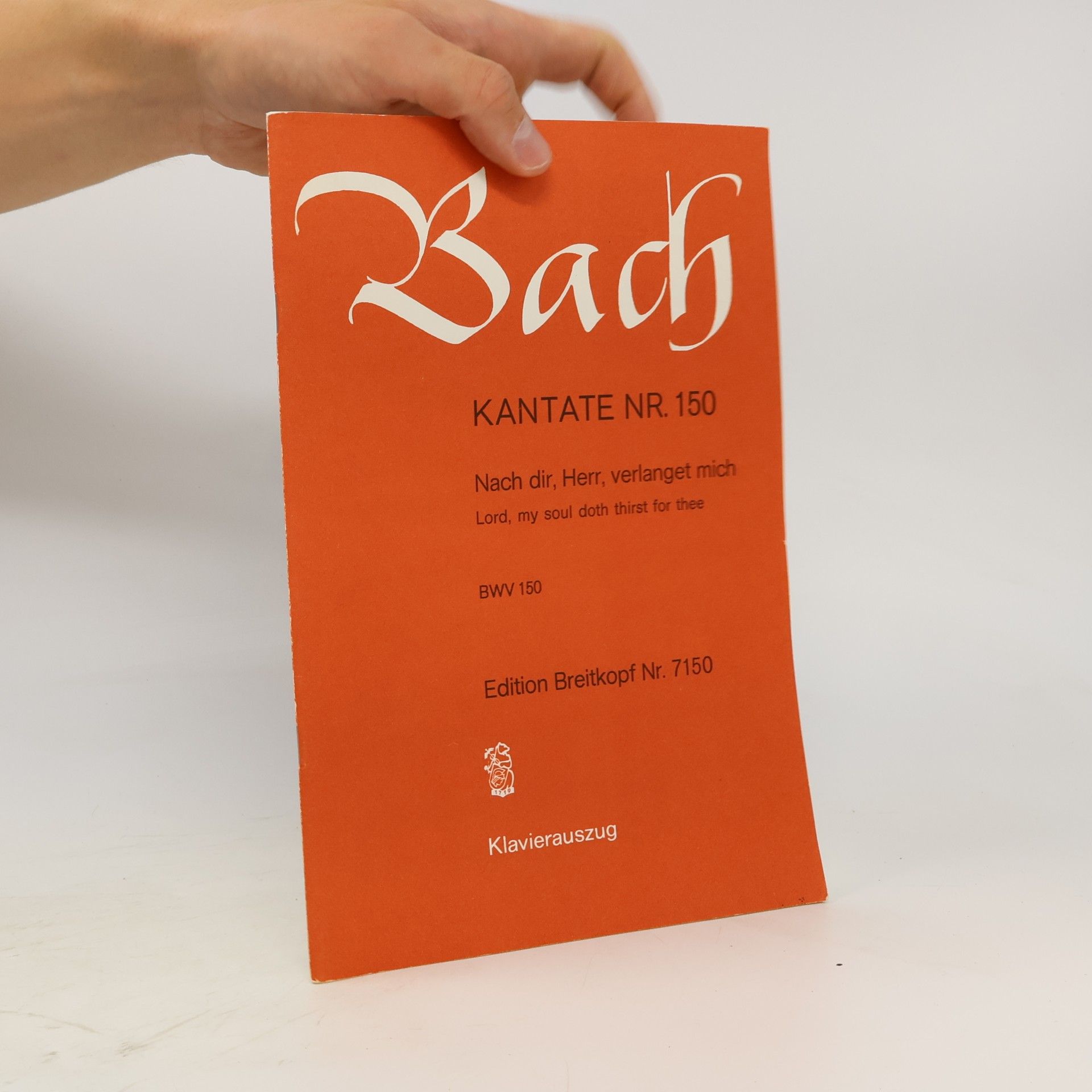 Johann Sebastian Bach Kantate Nr. 150