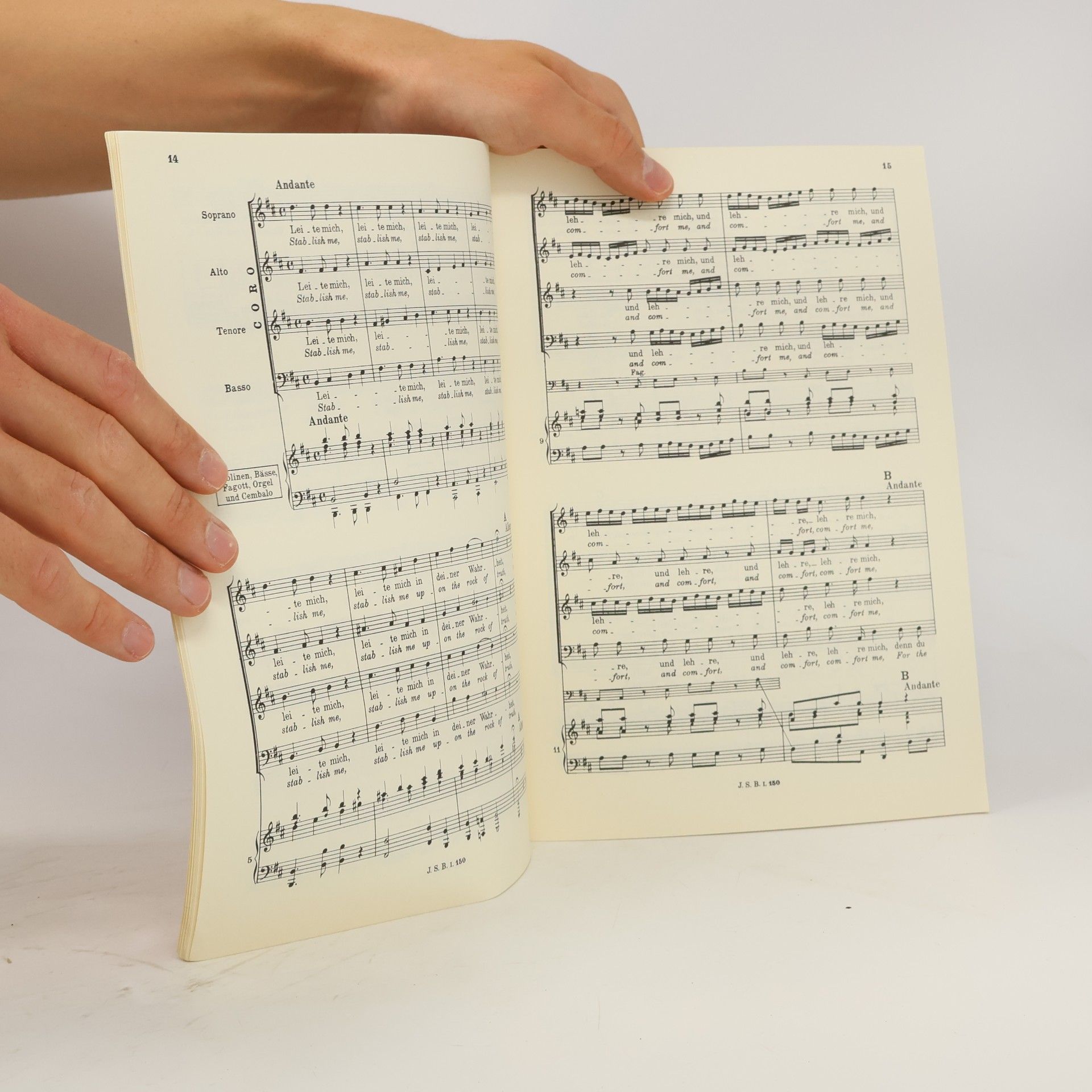 Johann Sebastian Bach Kantate Nr. 150