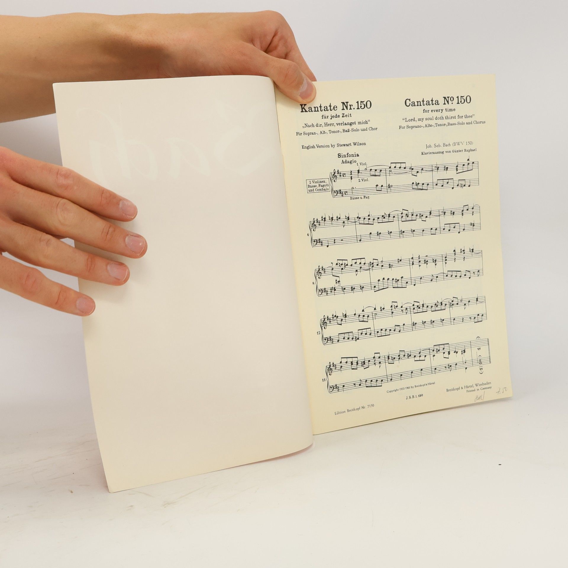 Johann Sebastian Bach Kantate Nr. 150