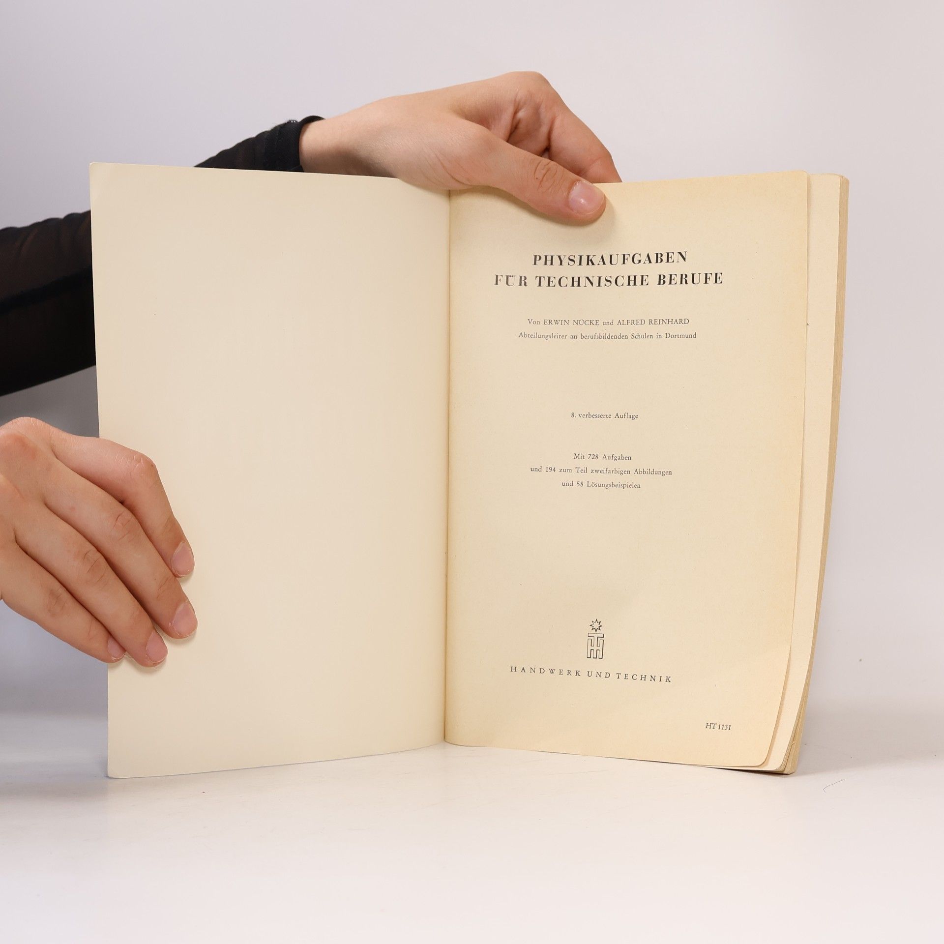 Alfred Reinhard Physikaufgaben für technische Berufe