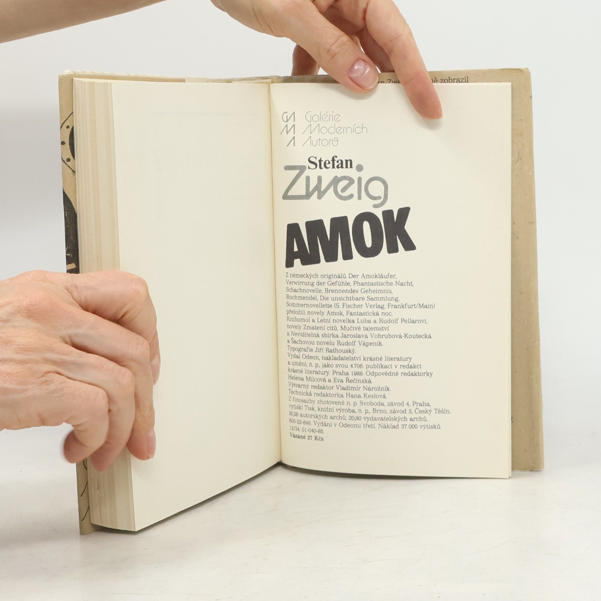Stefan Zweig Amok