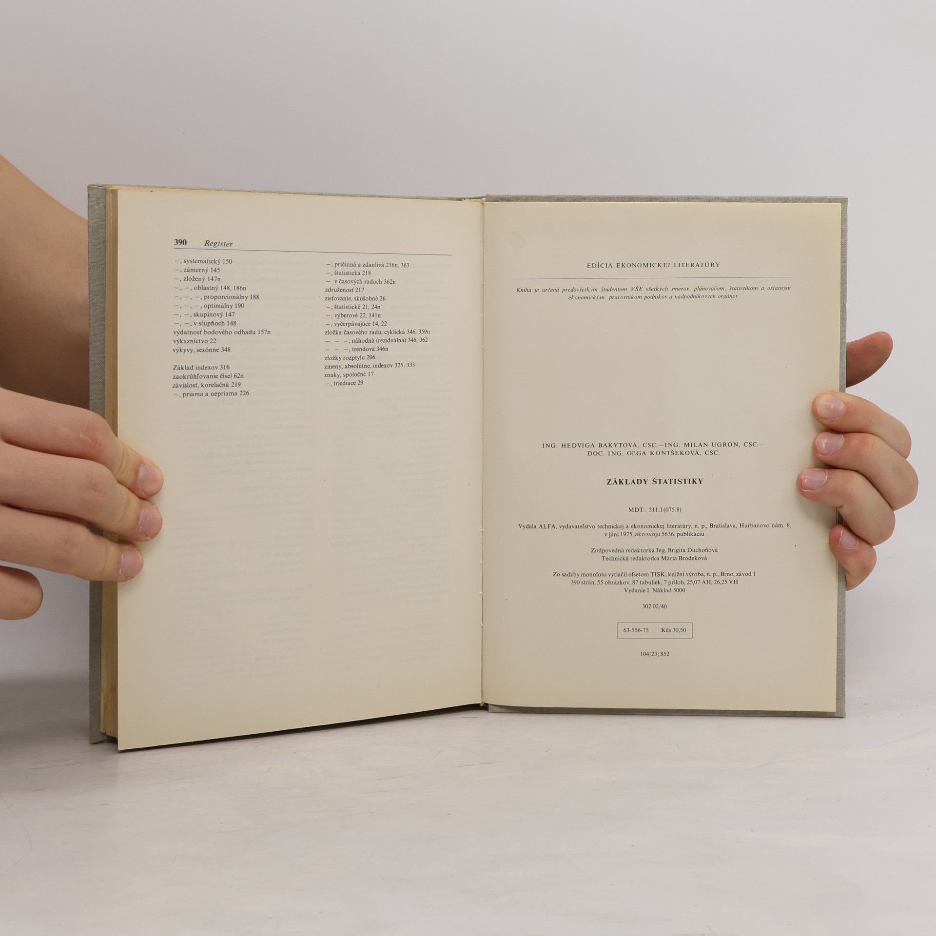 Various authors Základy štatistiky