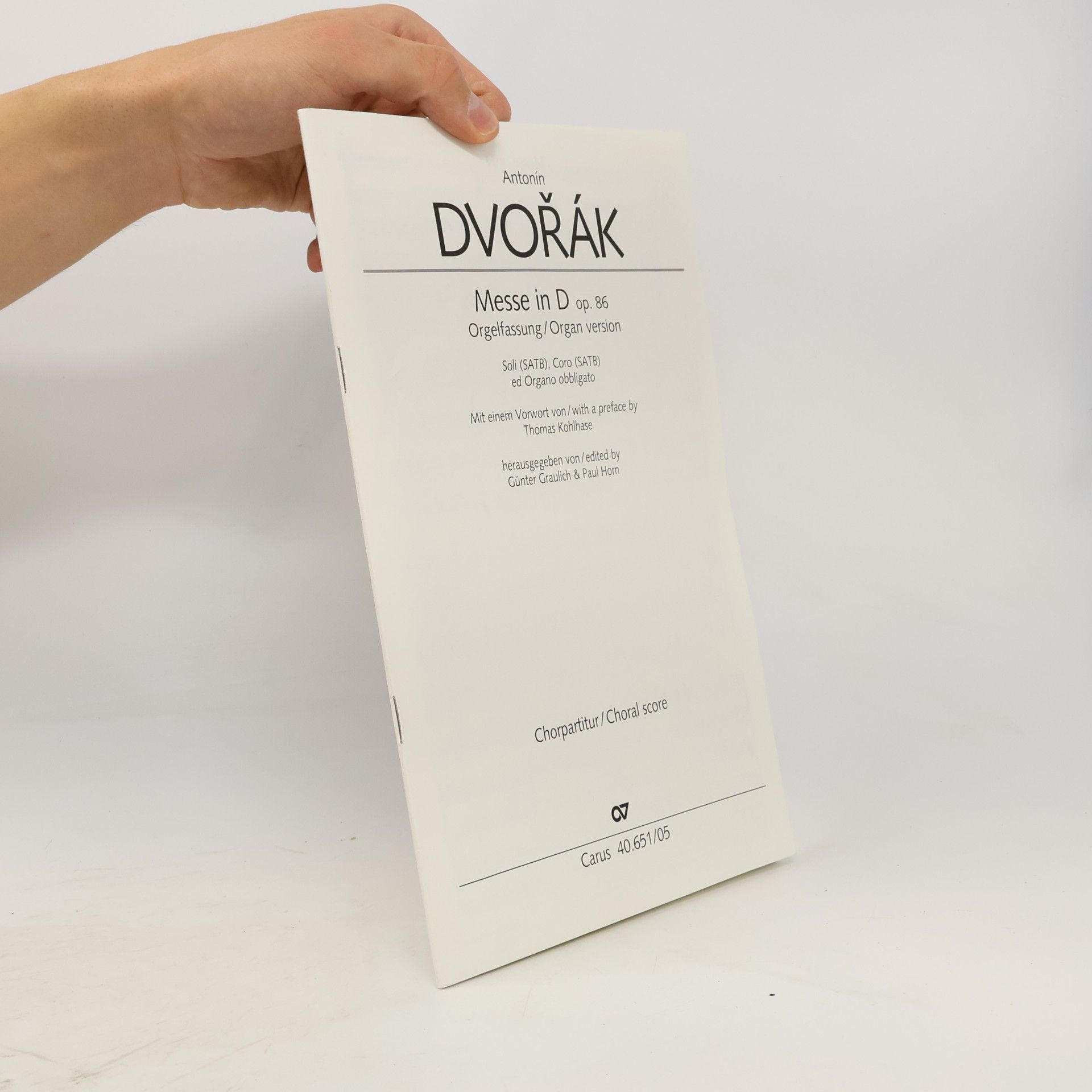 Antonín Dvořák Dvorák: Messe in D (op. 86)