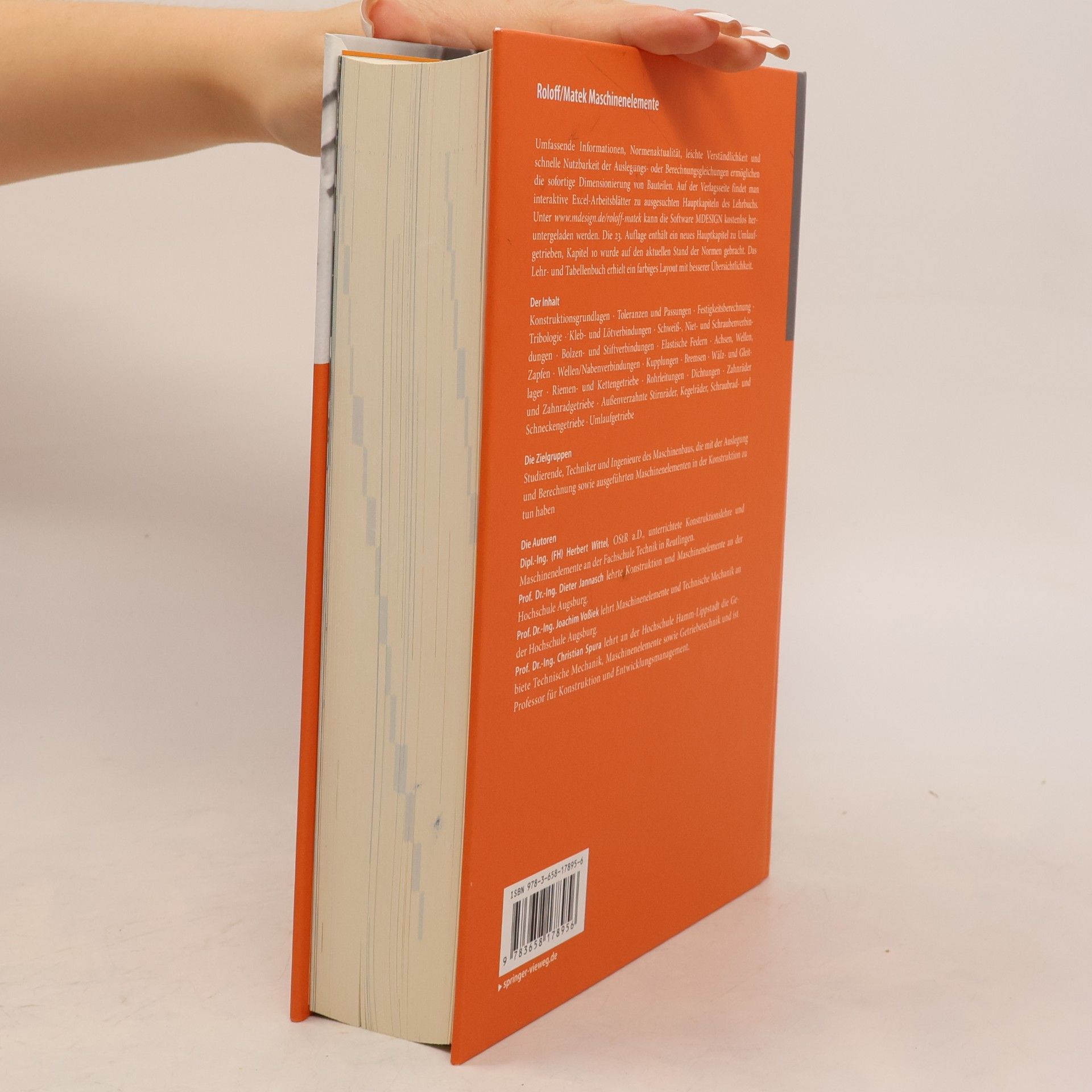 Herbert Wittel Roloff/Matek Maschinenelemente