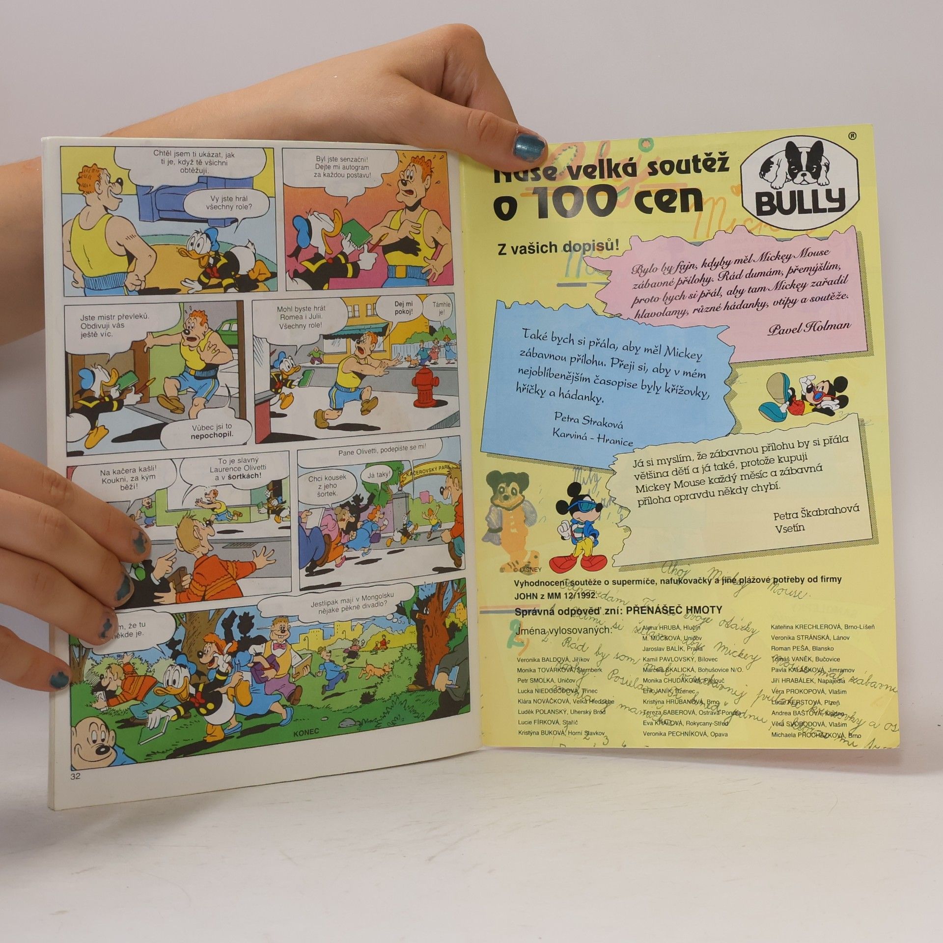 Kolektiv autorů Mickey Mouse 4/1993
