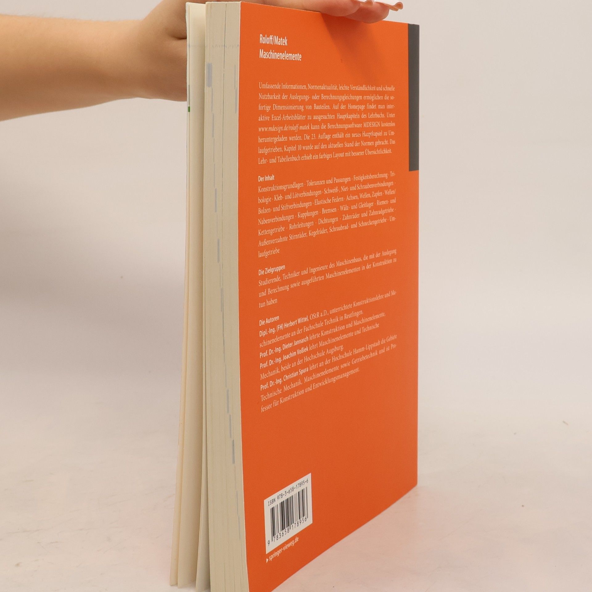 Herbert Wittel Roloff/Matek Maschinenelemente