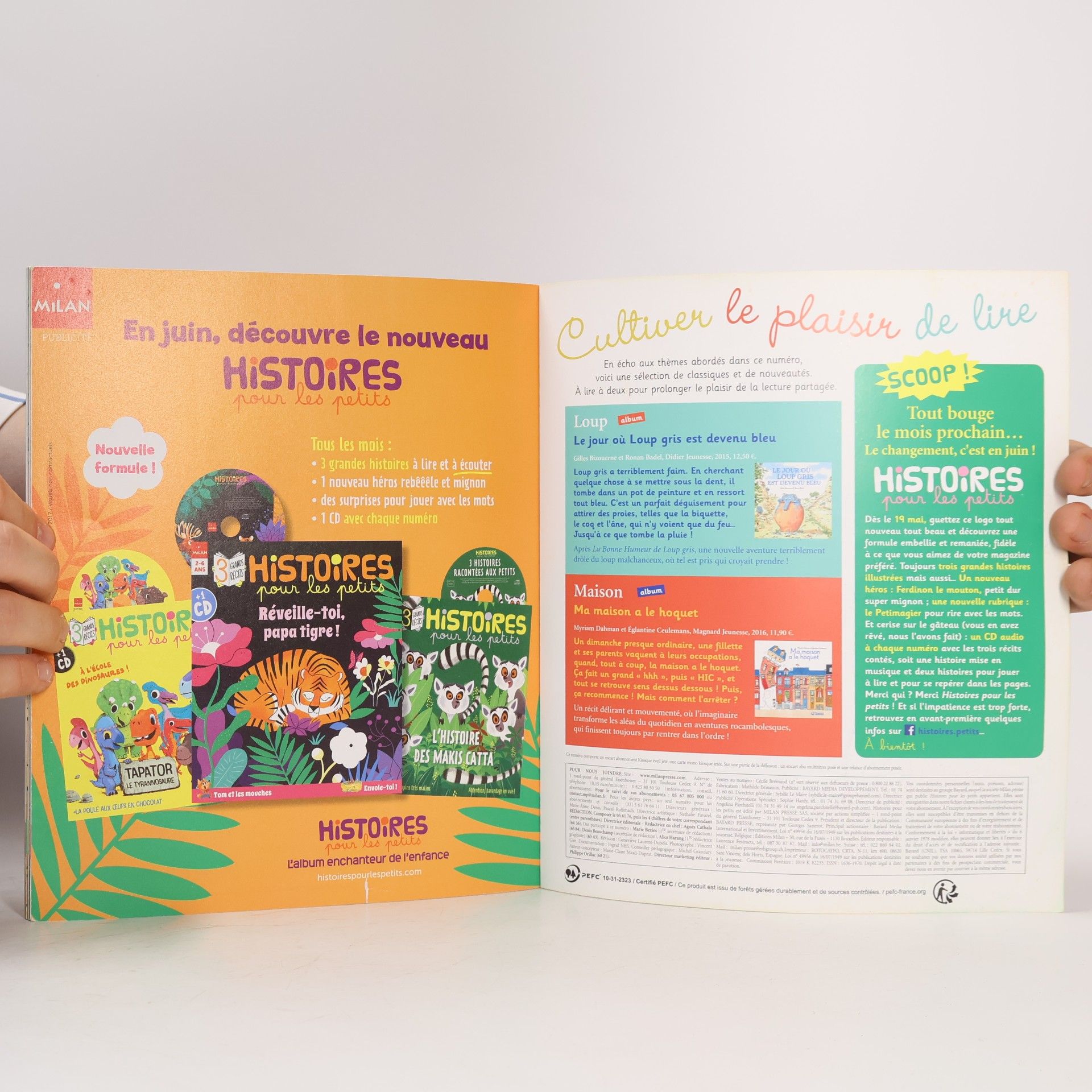 Collectif d'auteurs Histoires pour les petits 5/2017
