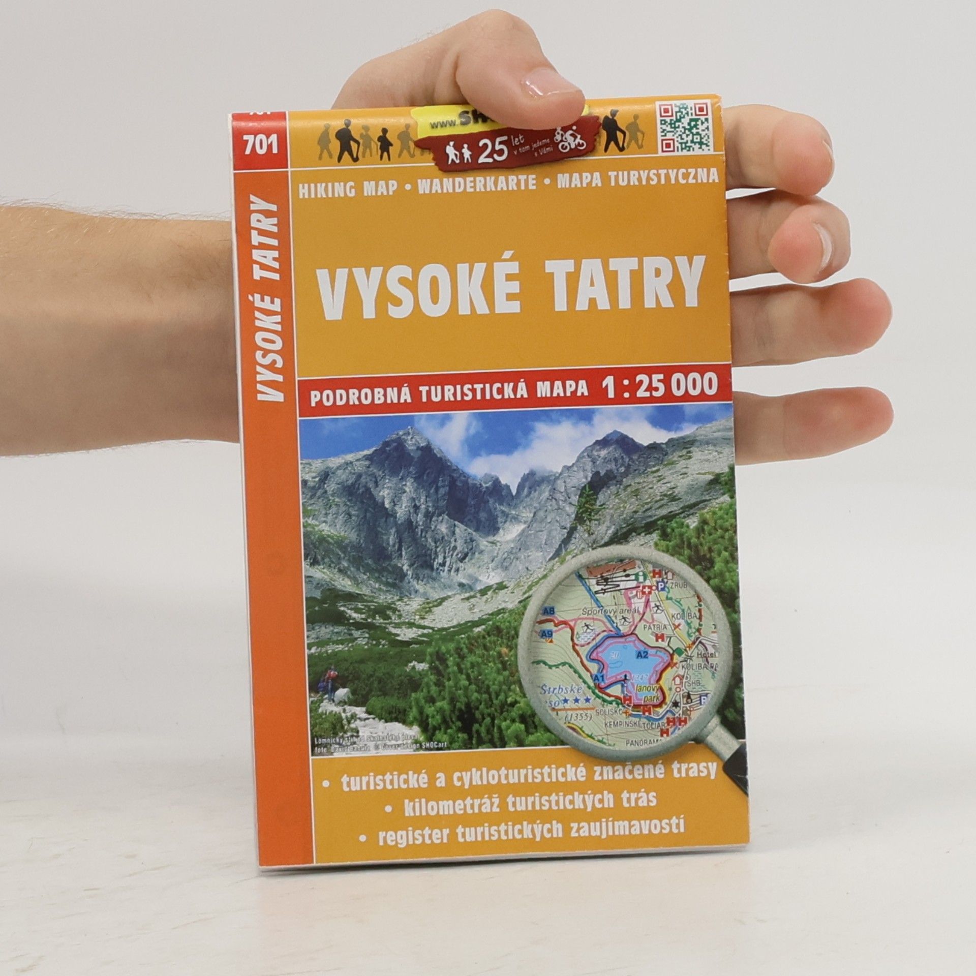 Kolektív autorov SC 701 Vysoké Tatry 1:25 000