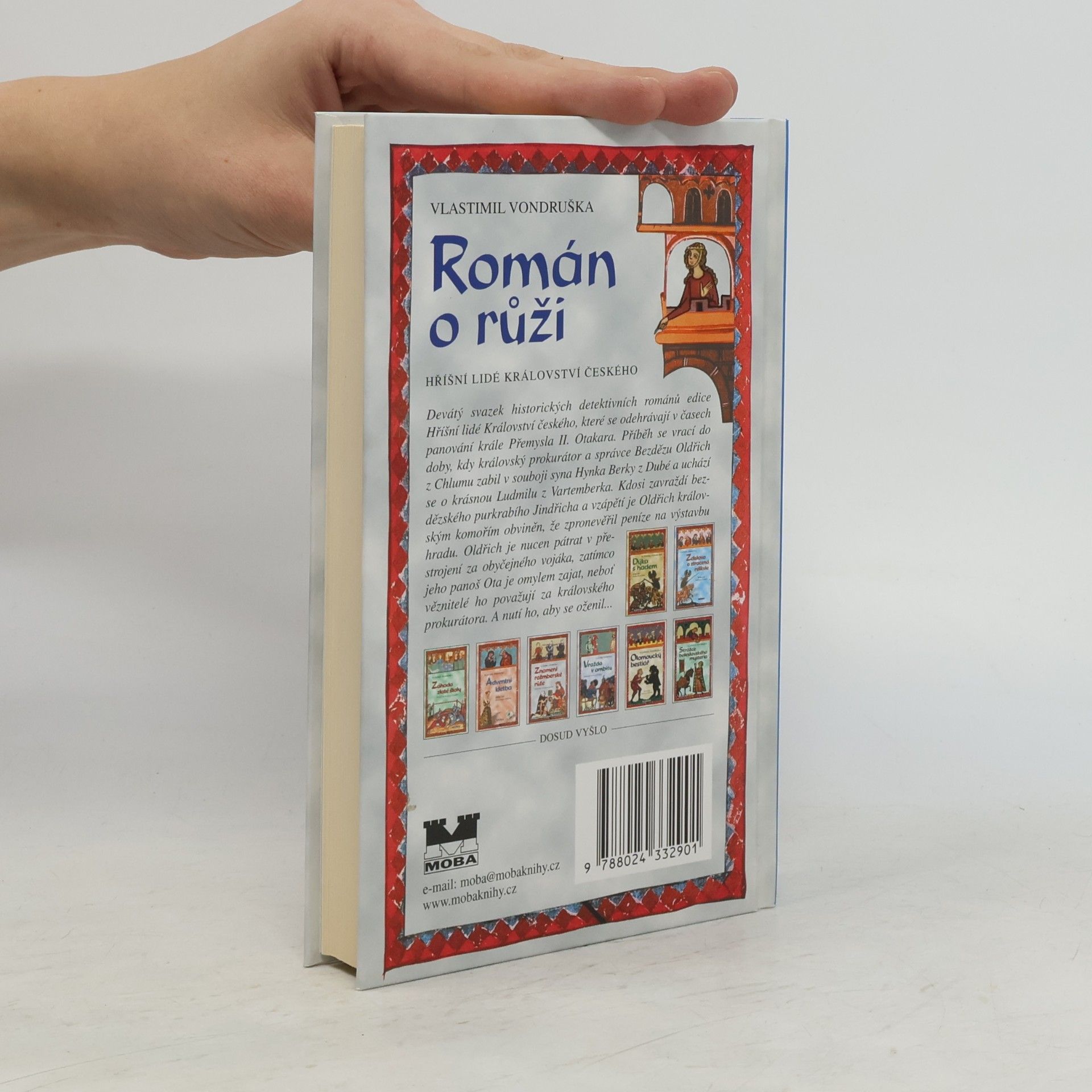 Vlastimil Vondruška Román o růži