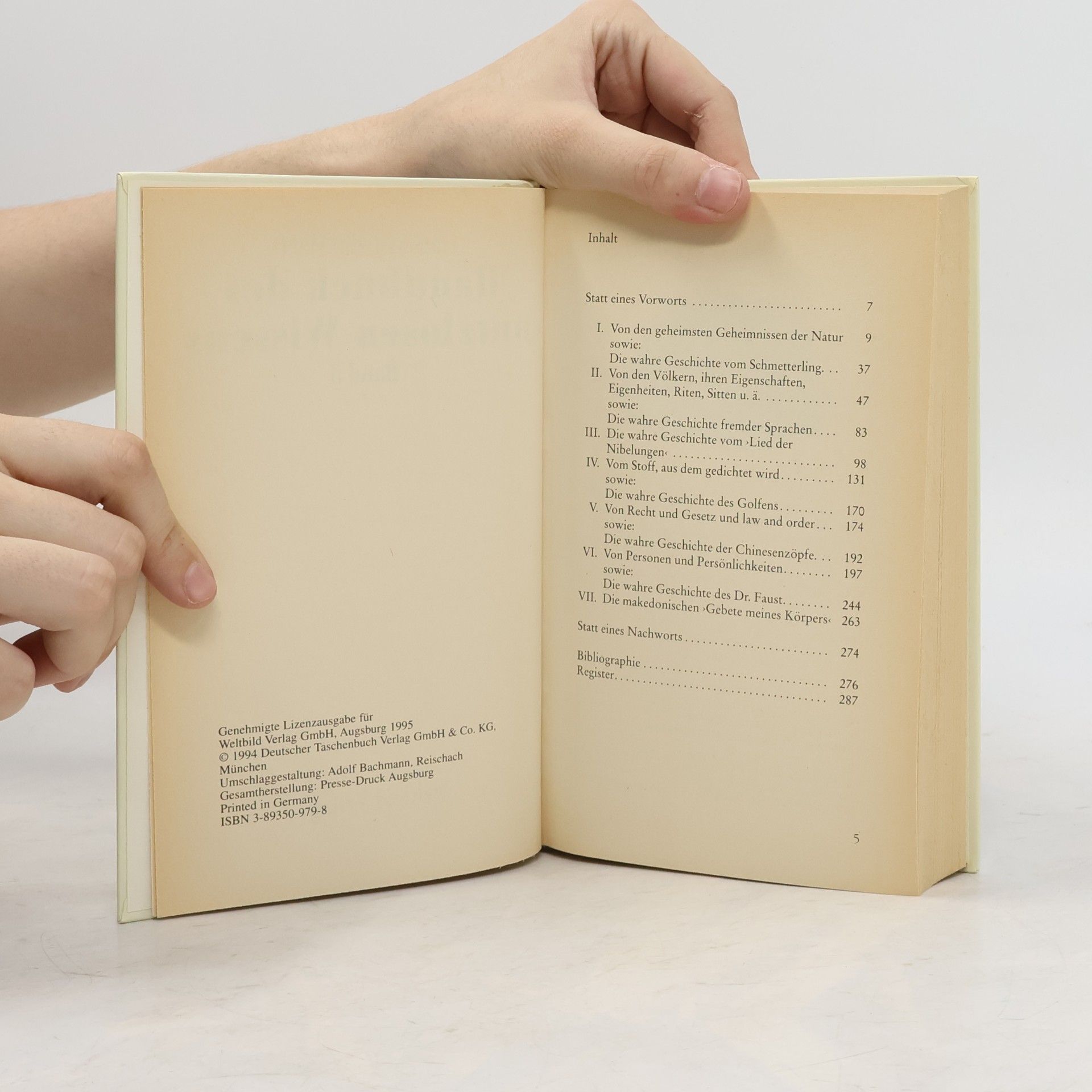 Hanswilhelm Haefs Handbuch des nutzlosen Wissens. Band 3