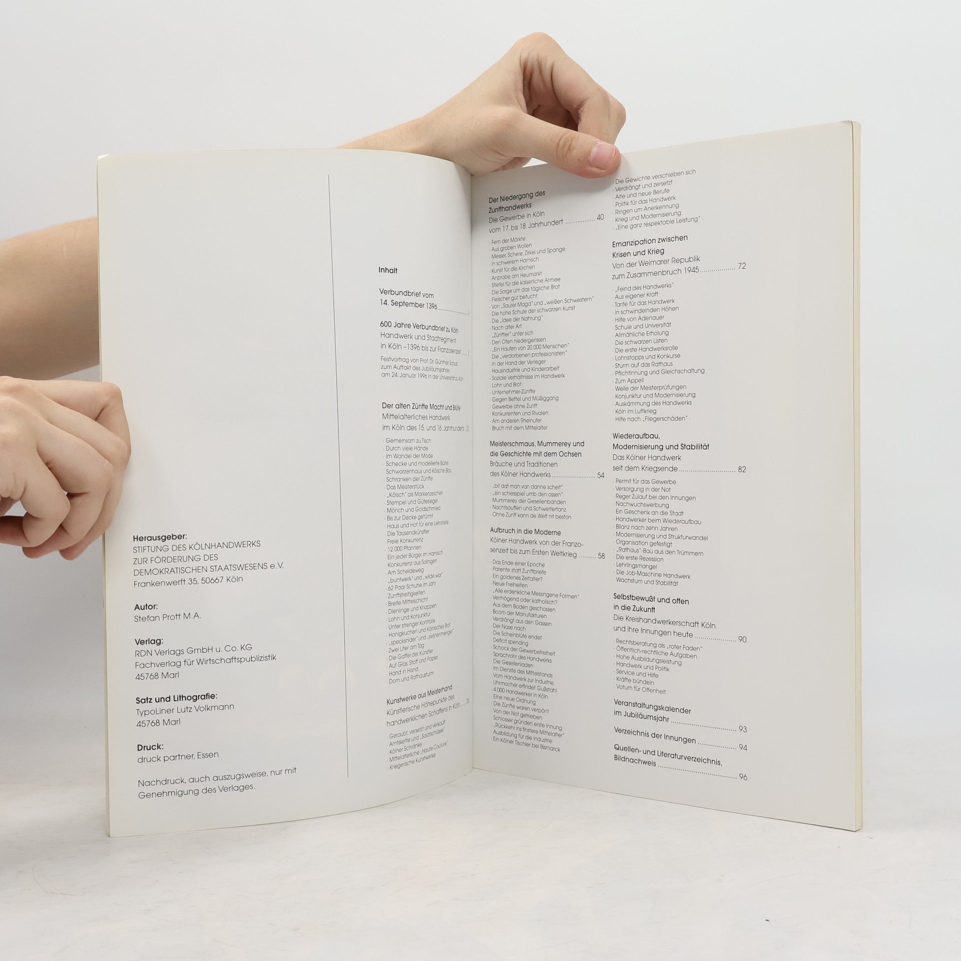 kolektiv 600 Jahre Verbundbrief - der schwere Weg zur Demokratie : 1396-1996