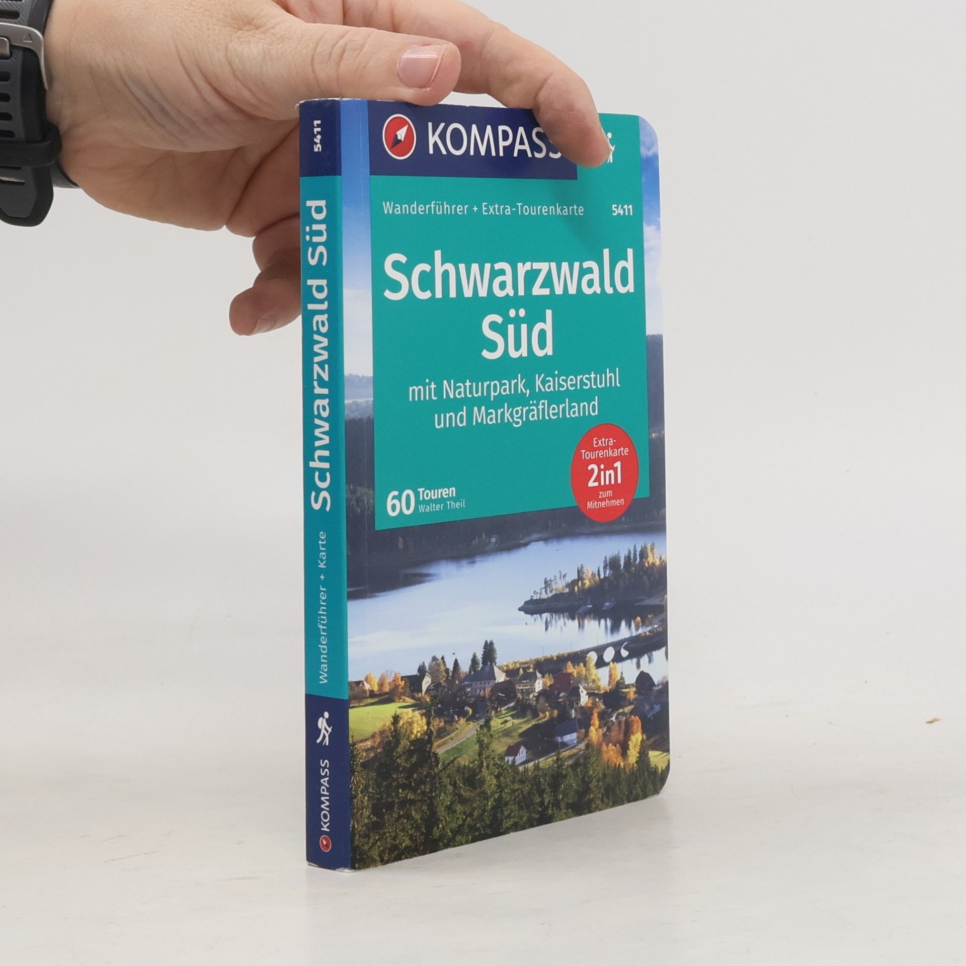 Walter Theil KOMPASS Wanderführer Schwarzwald Süd mit Naturpark, Kaiserstuhl und Markgräflerland