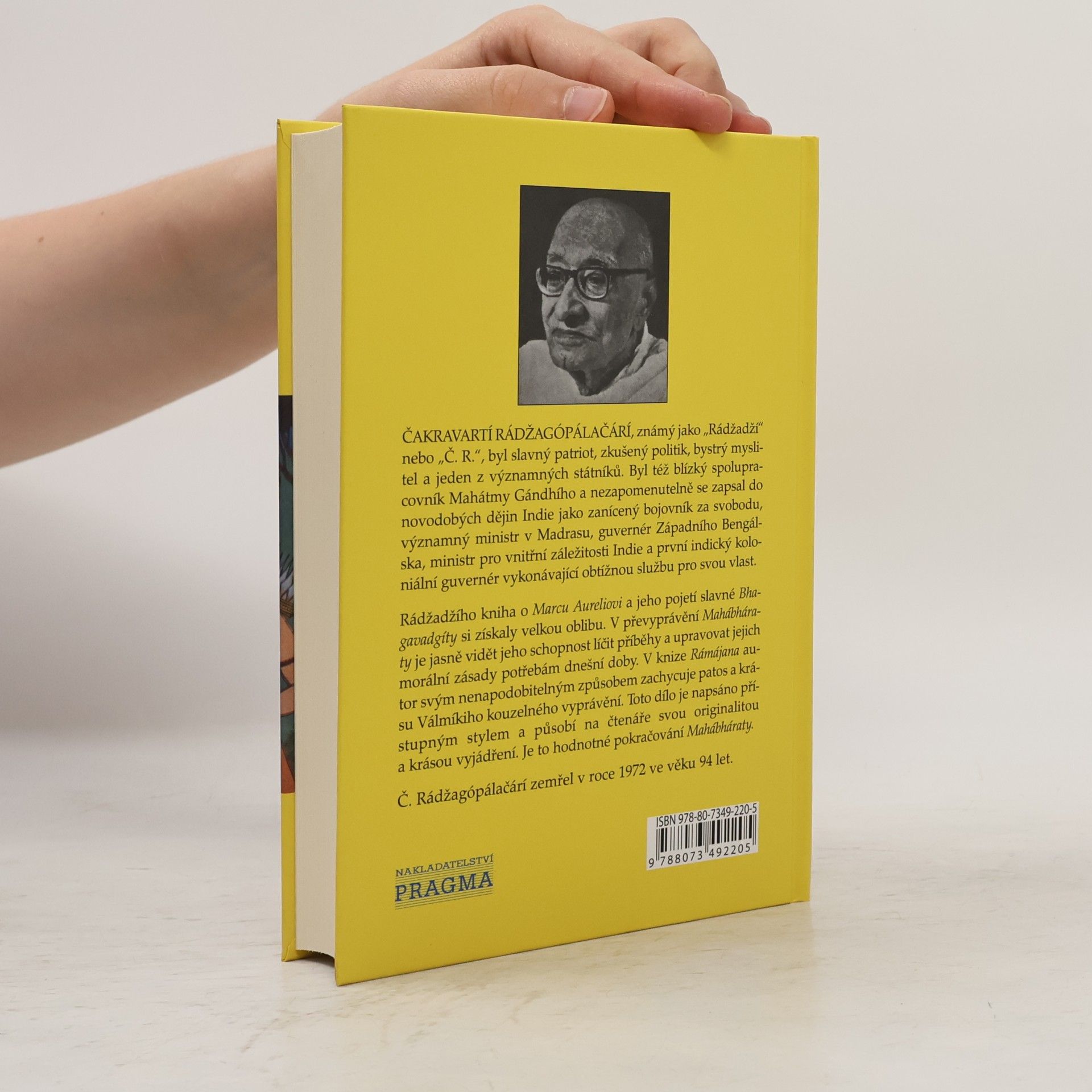 C. Chakravarti Rajagopalachari Rámájana. Světoznámý indický epos