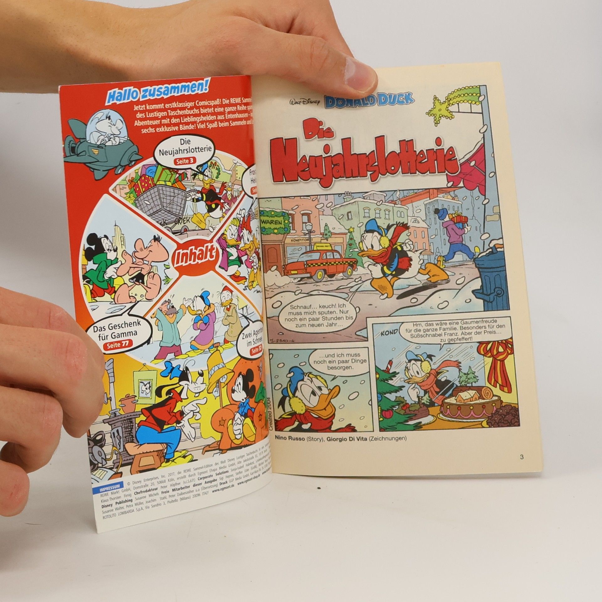 Walt Disney Lustiges Taschenbuch. Die Neujahrslotterie
