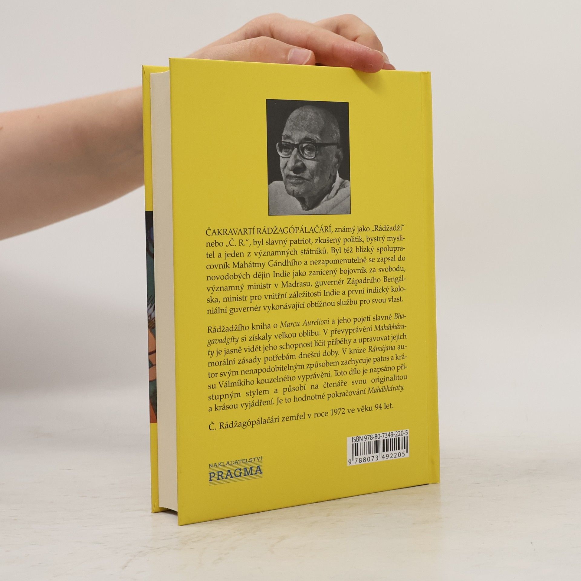 C. Chakravarti Rajagopalachari Rámájana. Světoznámý indický epos