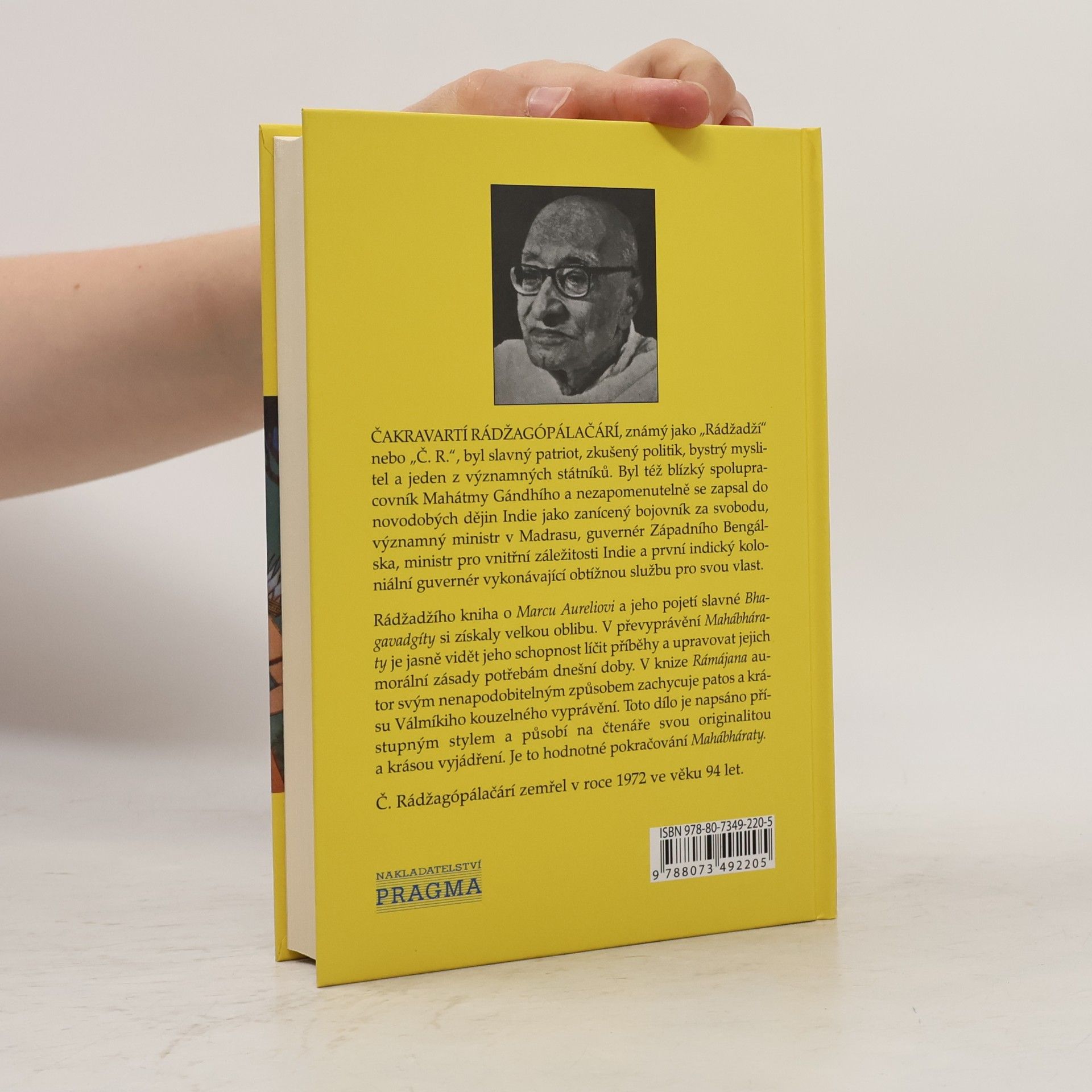 C. Chakravarti Rajagopalachari Rámájana. Světoznámý indický epos