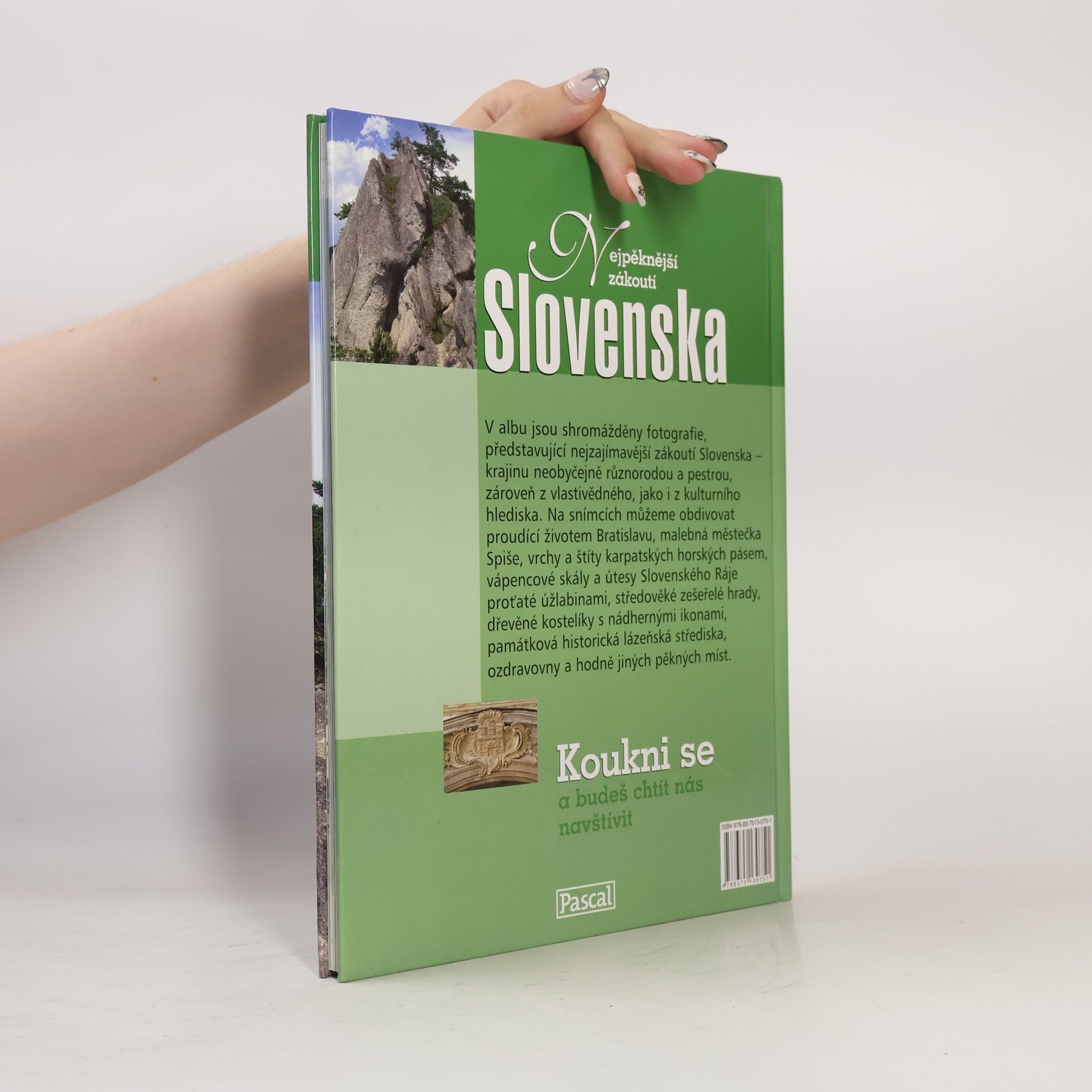 Jacek Bronowski Nejpěknější zákoutí Slovenska