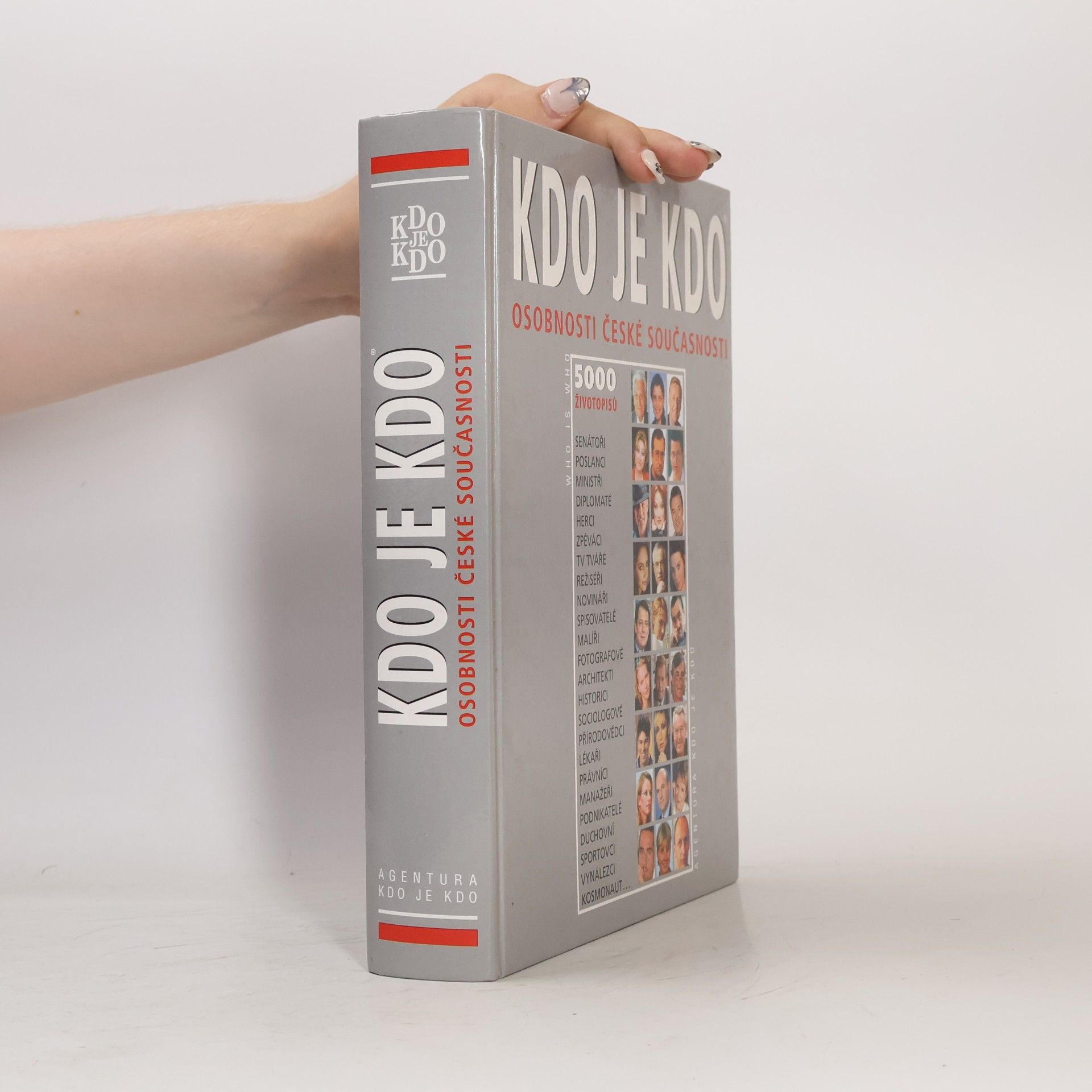 Kdo je kdo = Who is who. Ssobnosti české současnosti. 5000 životopisů