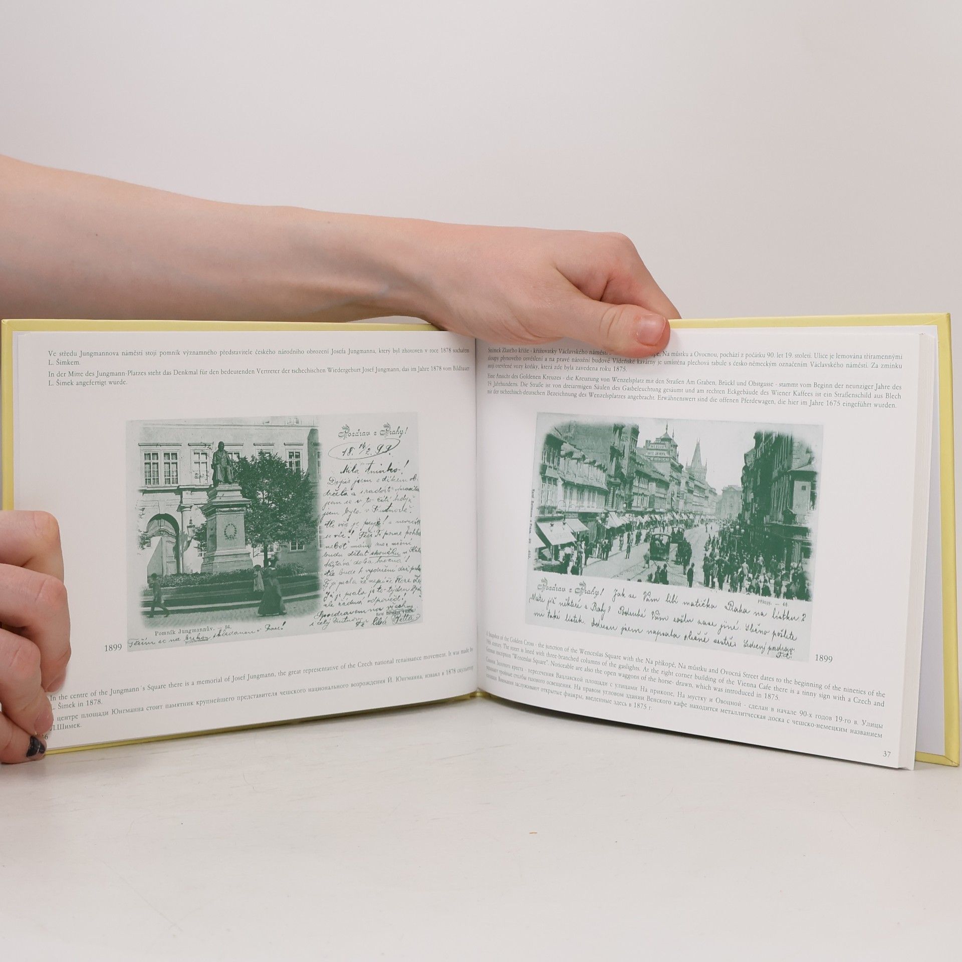 Tomáš Rejl Praha. Historické pohlednice Karel Bellmann 1897-1906.