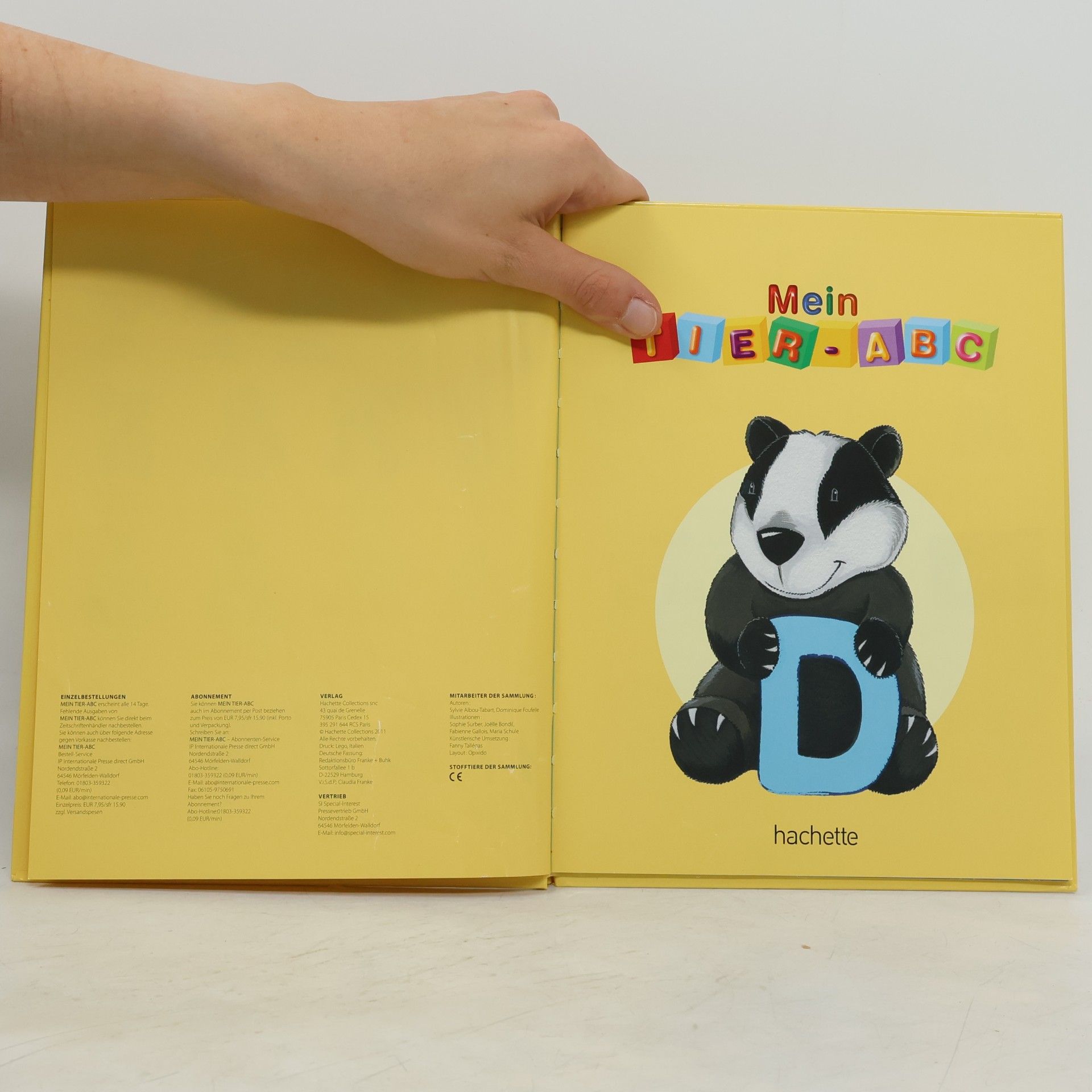 Autores varios Mein Tier-ABC D. Mit Daniel dem Dachs