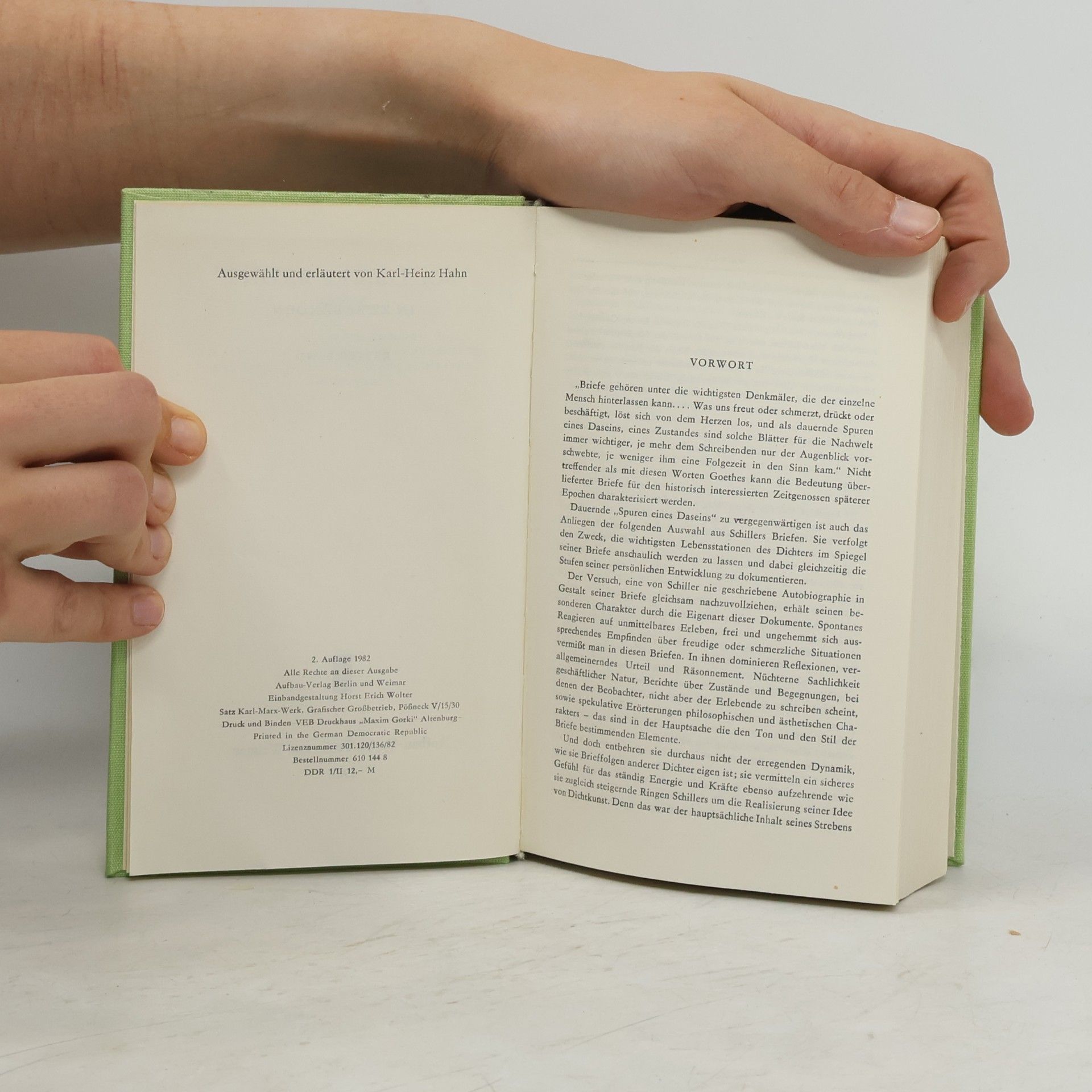 Friedrich Schiller Schiller Briefe 1