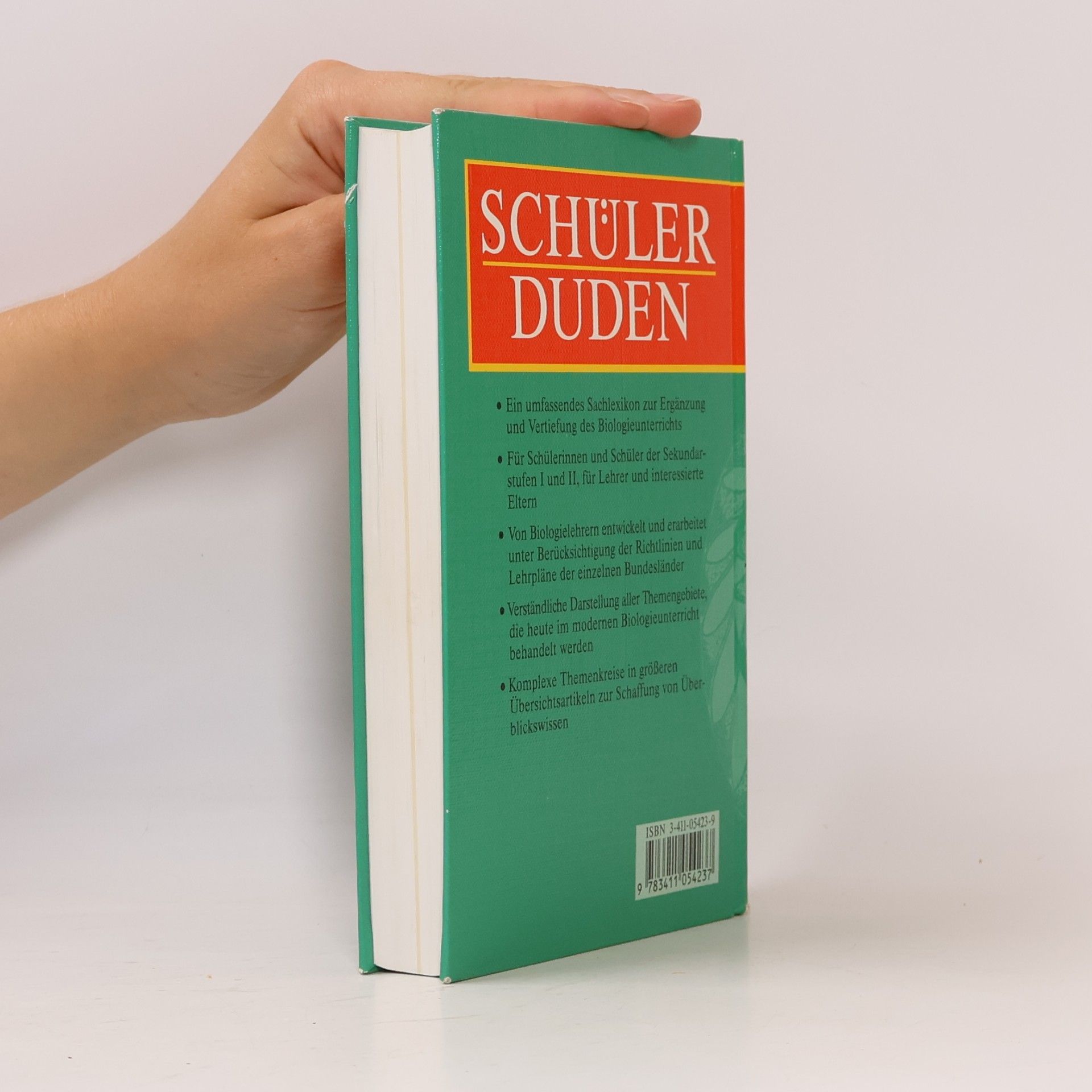 Erika Retzlaff Schülerduden, Die Biologie