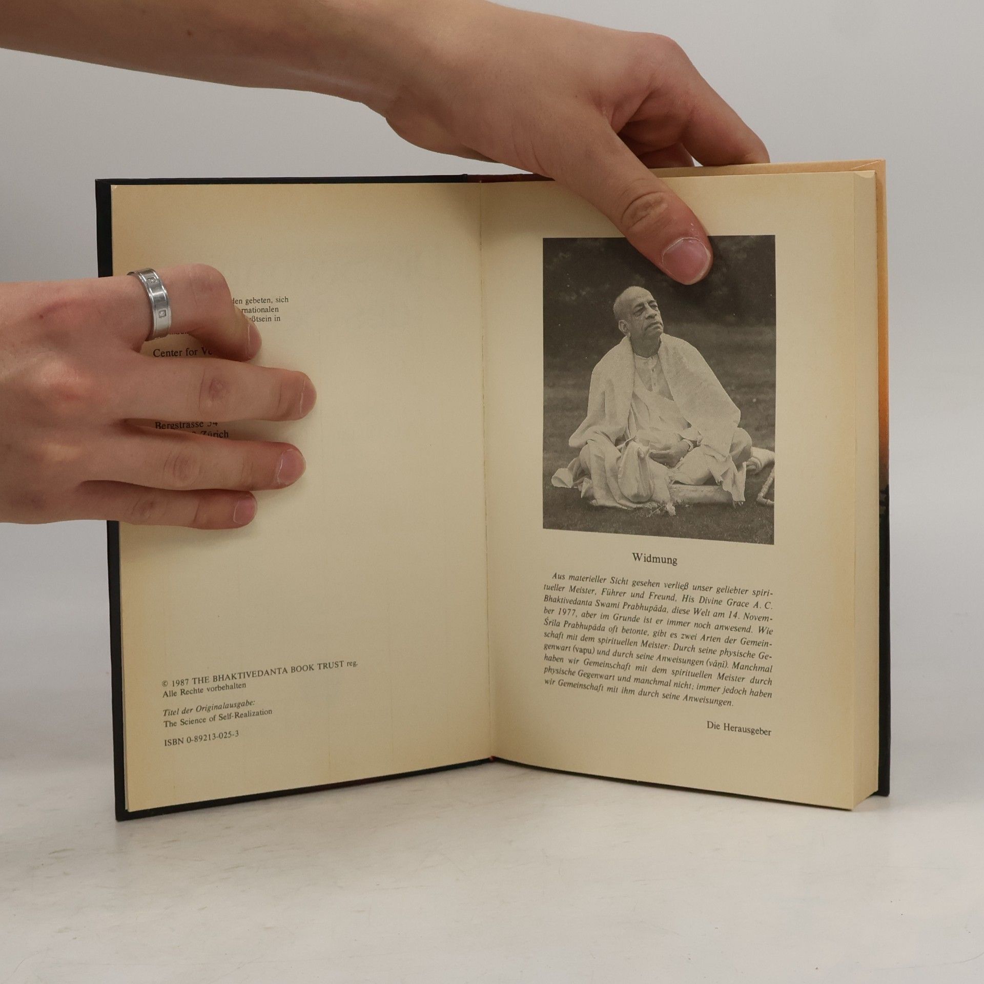 A. C. Bhaktivedanta Swami Prabhupādā Die Schönheit des Selbst