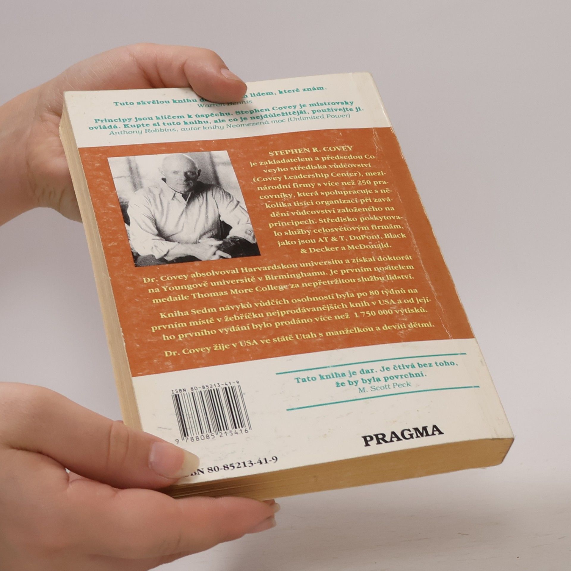 Stephen Covey 7 návyků vůdčích osobností pro úspěšný a harmonický život