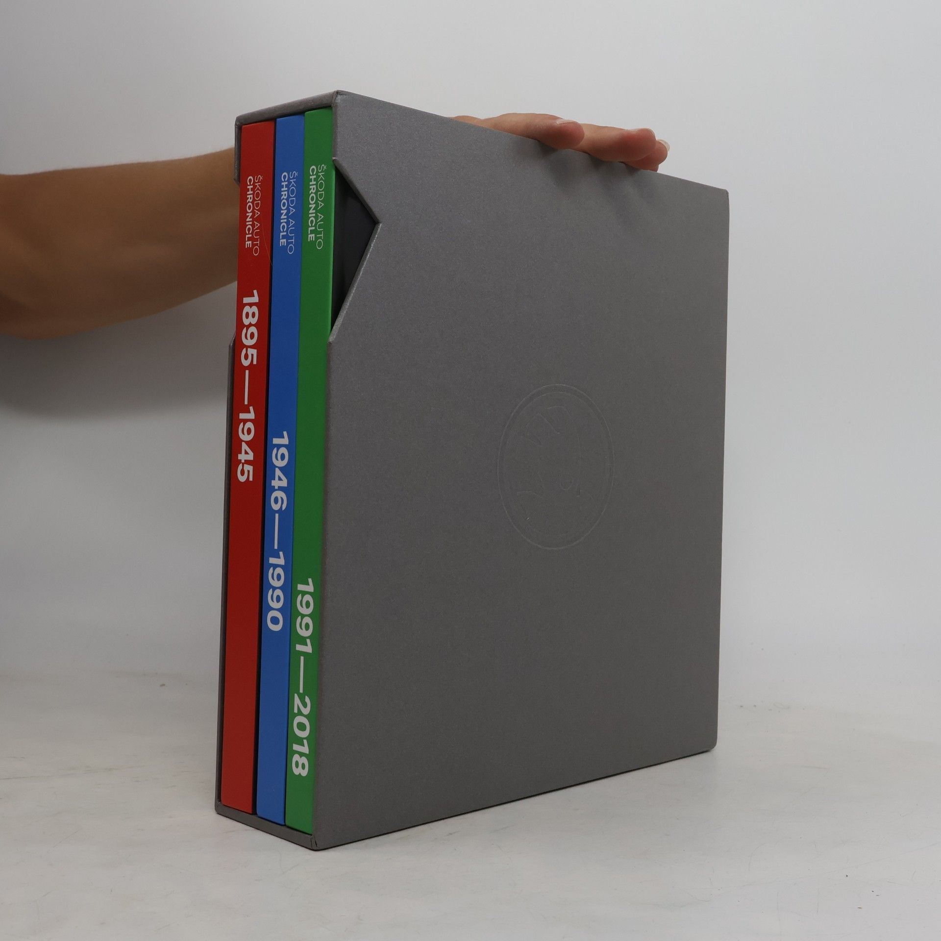 Vítězslav Kodym Škoda Auto Chronicle 1-3. díl (box, 3 svazky)
