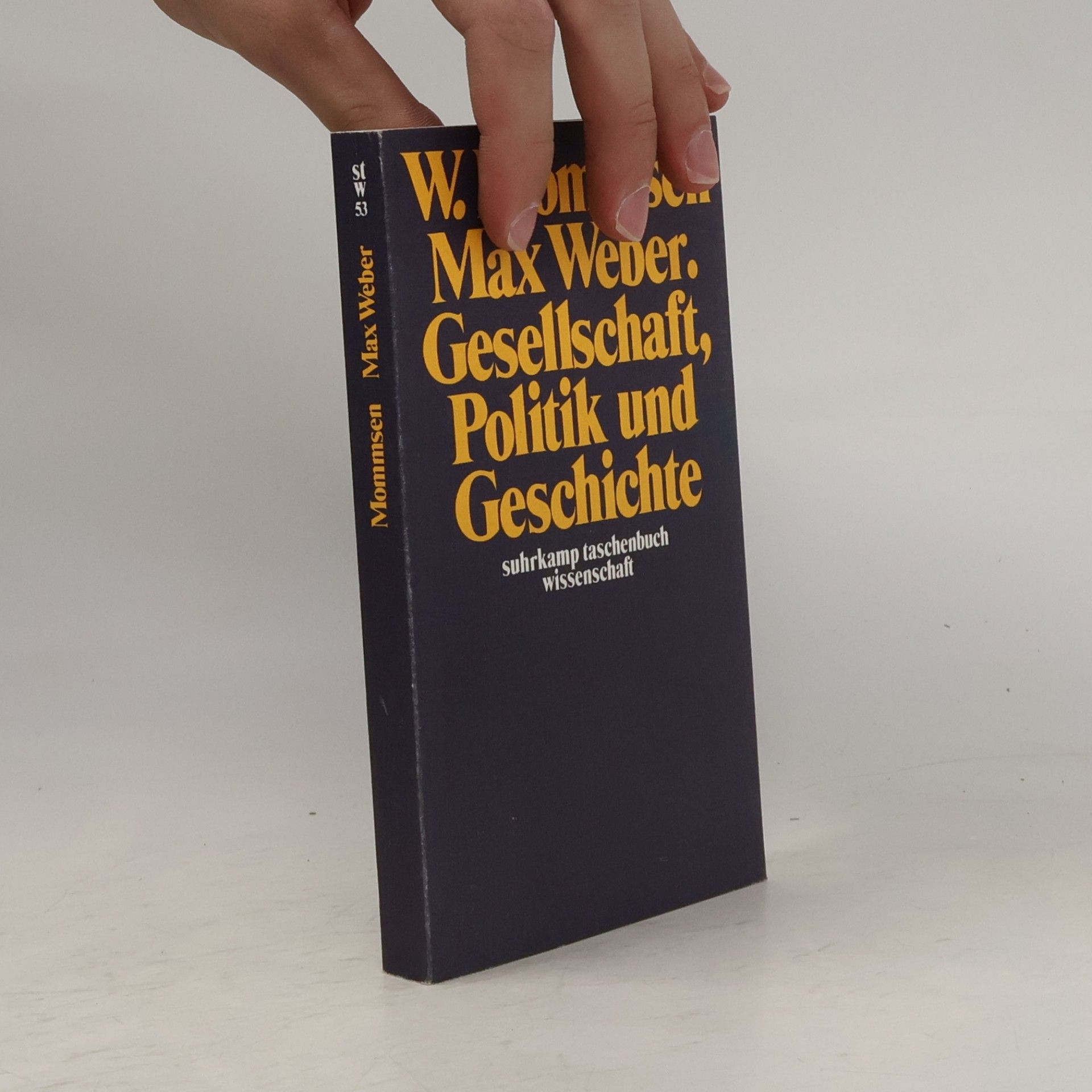 Wolfgang J. Mommsen Max Weber