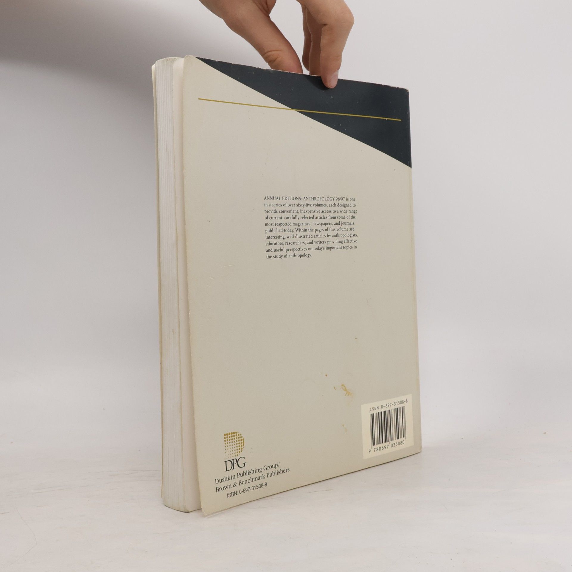 Various authors Annual Editions: Anthropology 96/97