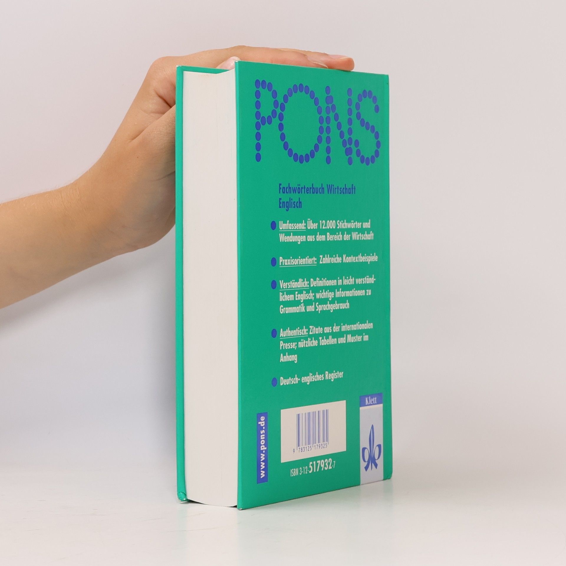Peter Hodgson Collin PONS Fachwörterbuch Wirtschaft