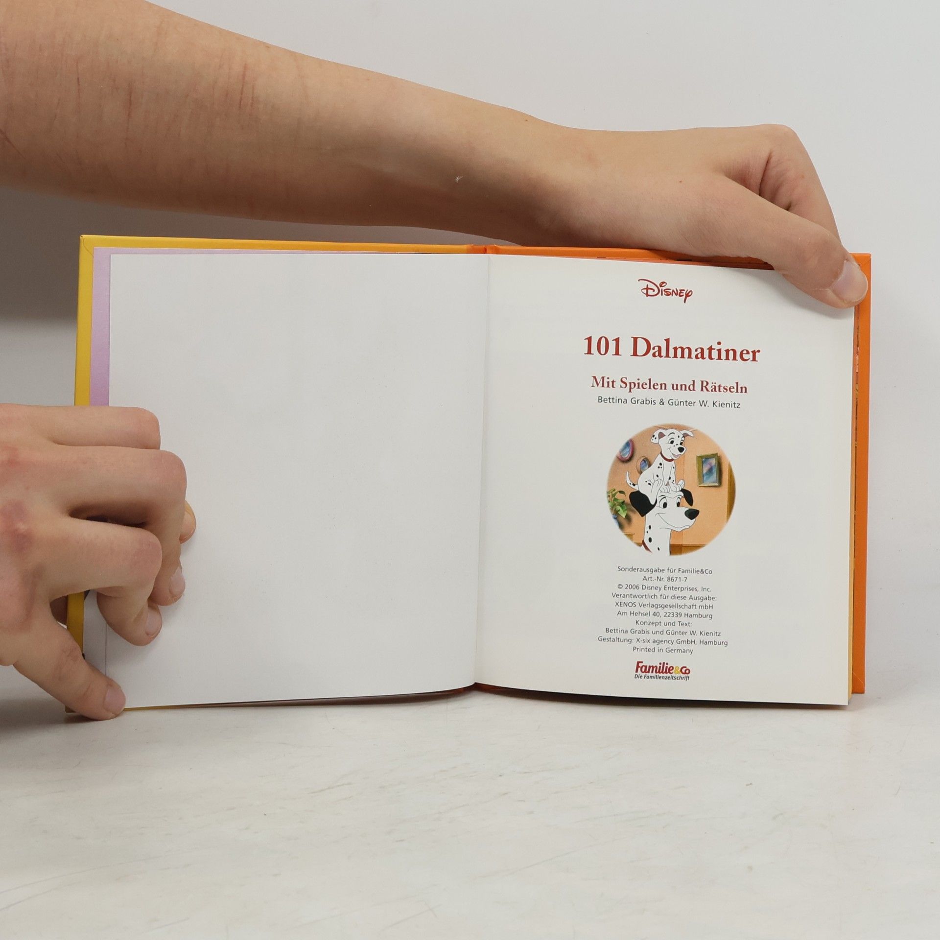 Autores varios 101 Dalmatiner. Filmklassiker. Mit Spielen und Rätseln