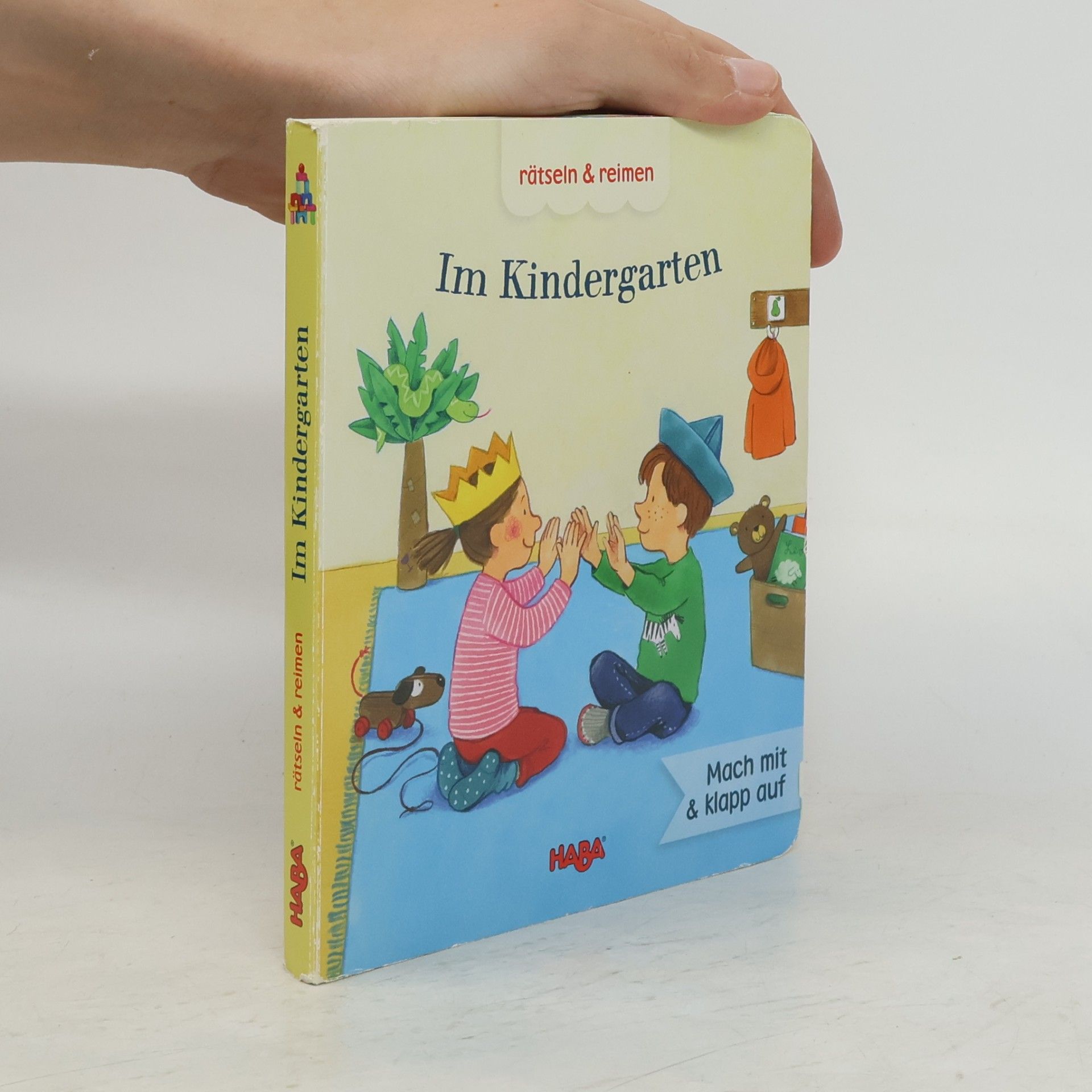 Pille Hillebrand Rätseln & reimen: Im Kindergarten