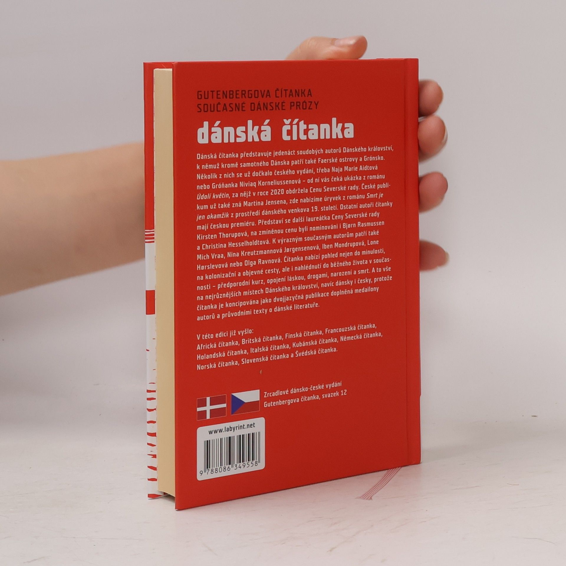 Kolektív autorov Dánská čítanka : Gutenbergova čítanka současné dánské prózy : dánsko-české vydání Gutenbergova čítanka současné dánské prózy