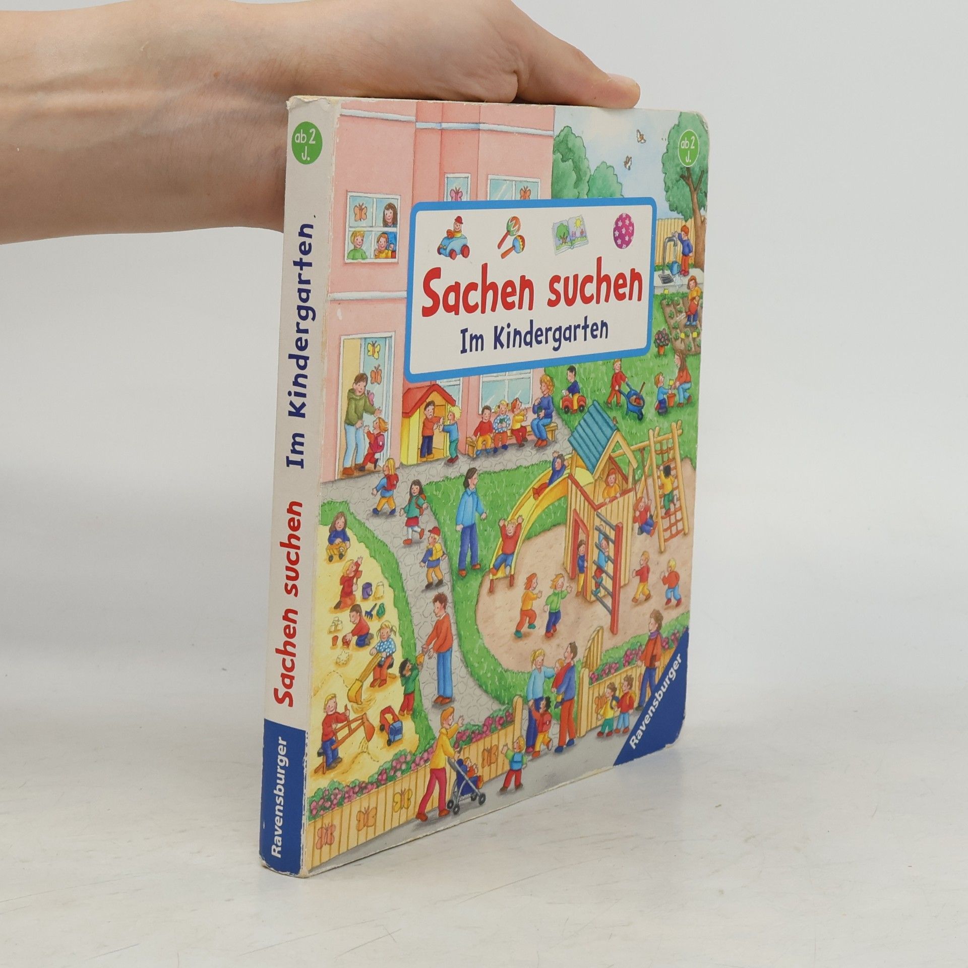 Barbara Jelenkovich Sachen suchen - im Kindergarten
