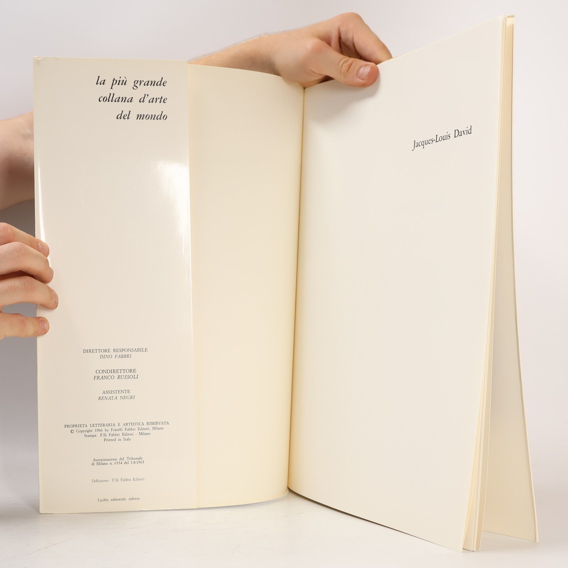 Collectif d'auteurs I maestri del colore. David