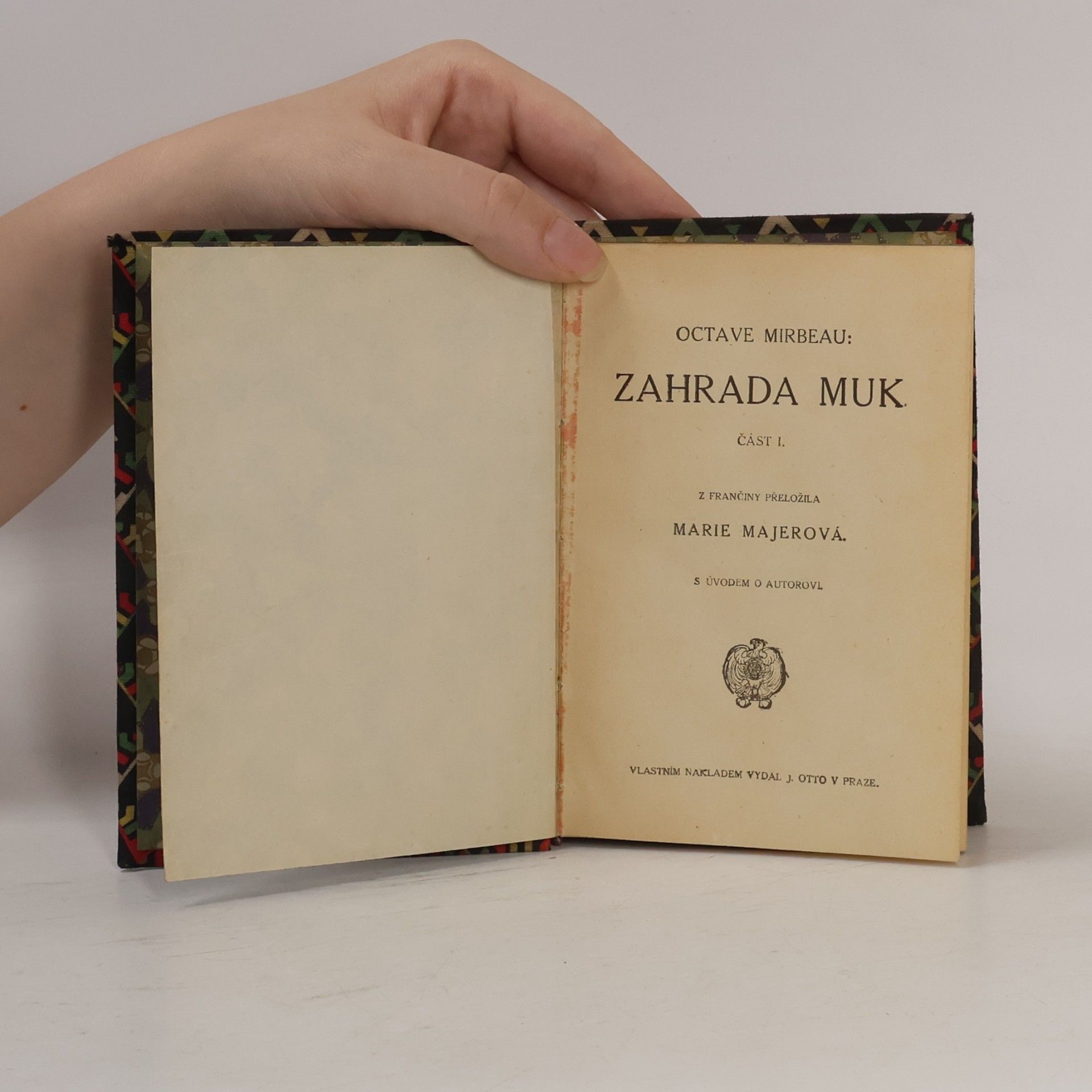 Octave Henri Marie Mirbeau Zahrada muk. Část I.
