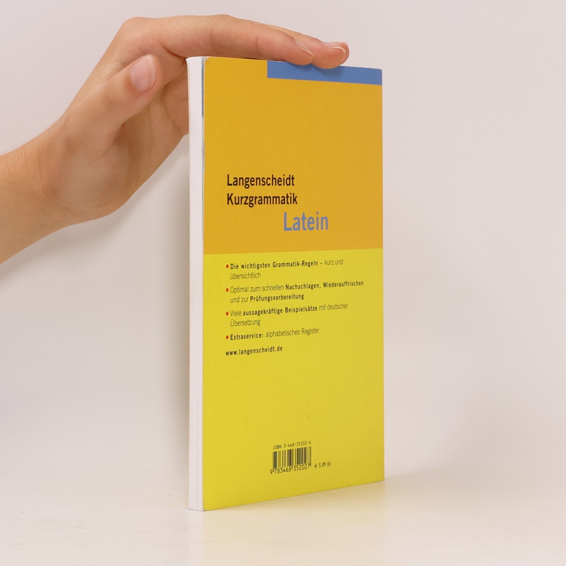 Linda Strehl Langenscheidts Kurzgrammatik Latein