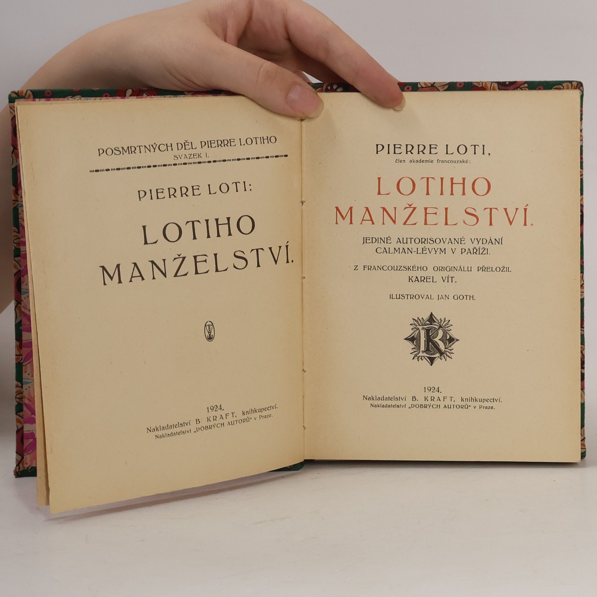 Pierre Loti Lotiho manželství