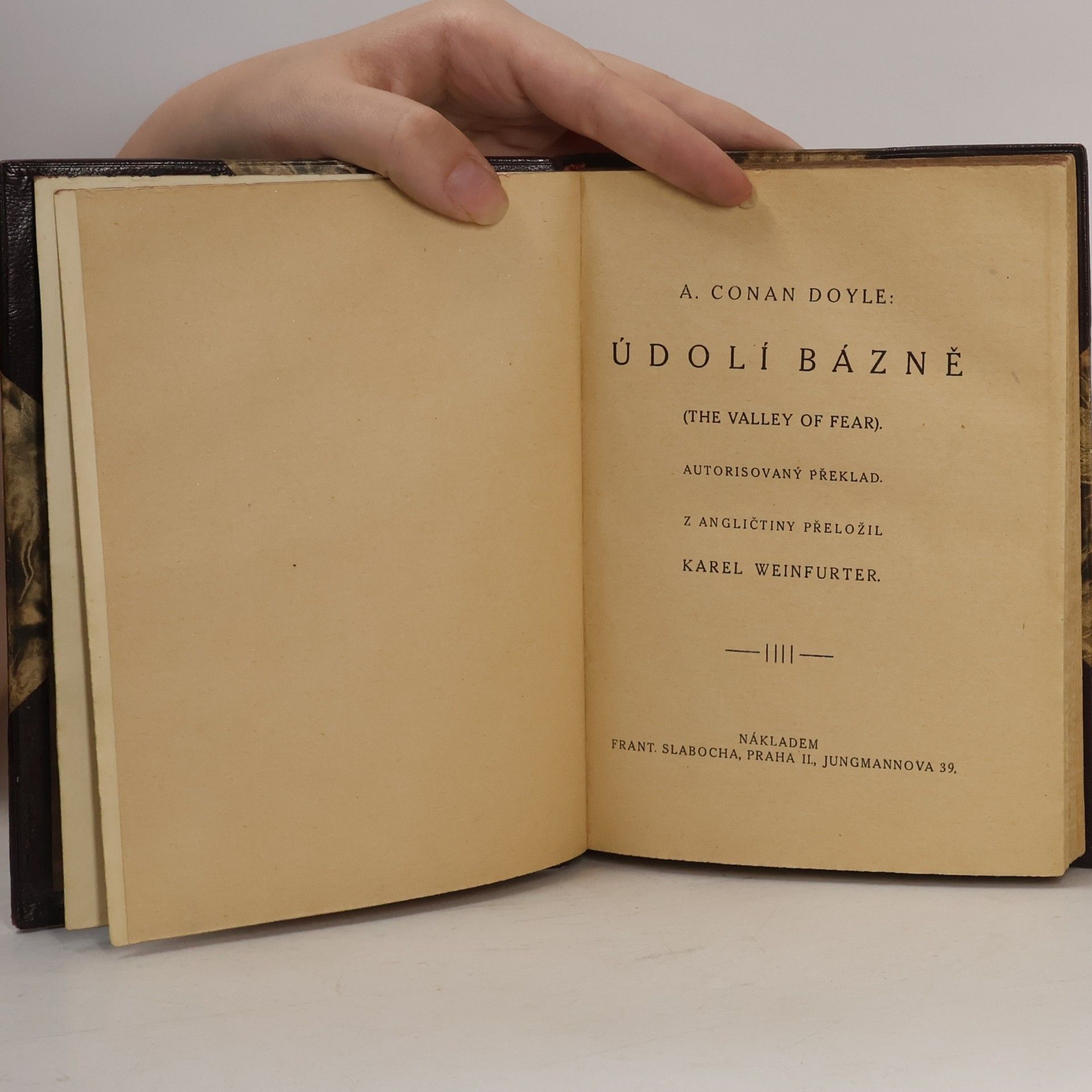 Arthur Conan Doyle Údolí bázně