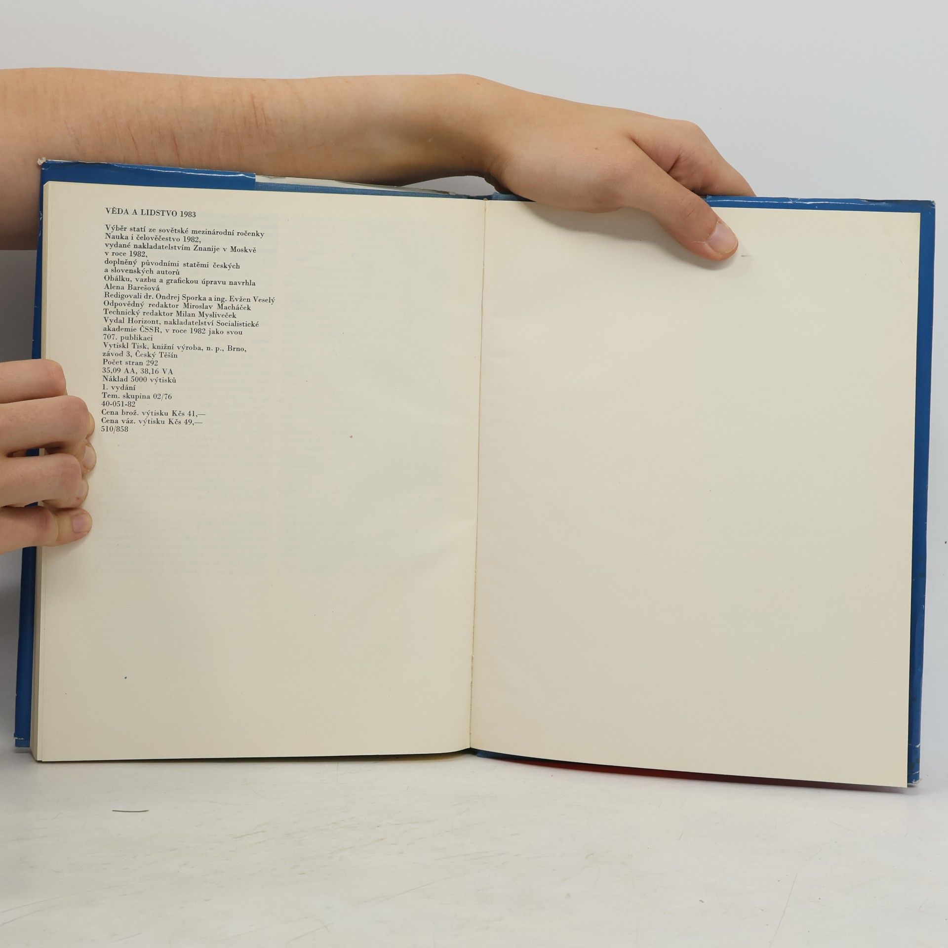 Autorenkollektiv Věda a lidstvo 1983