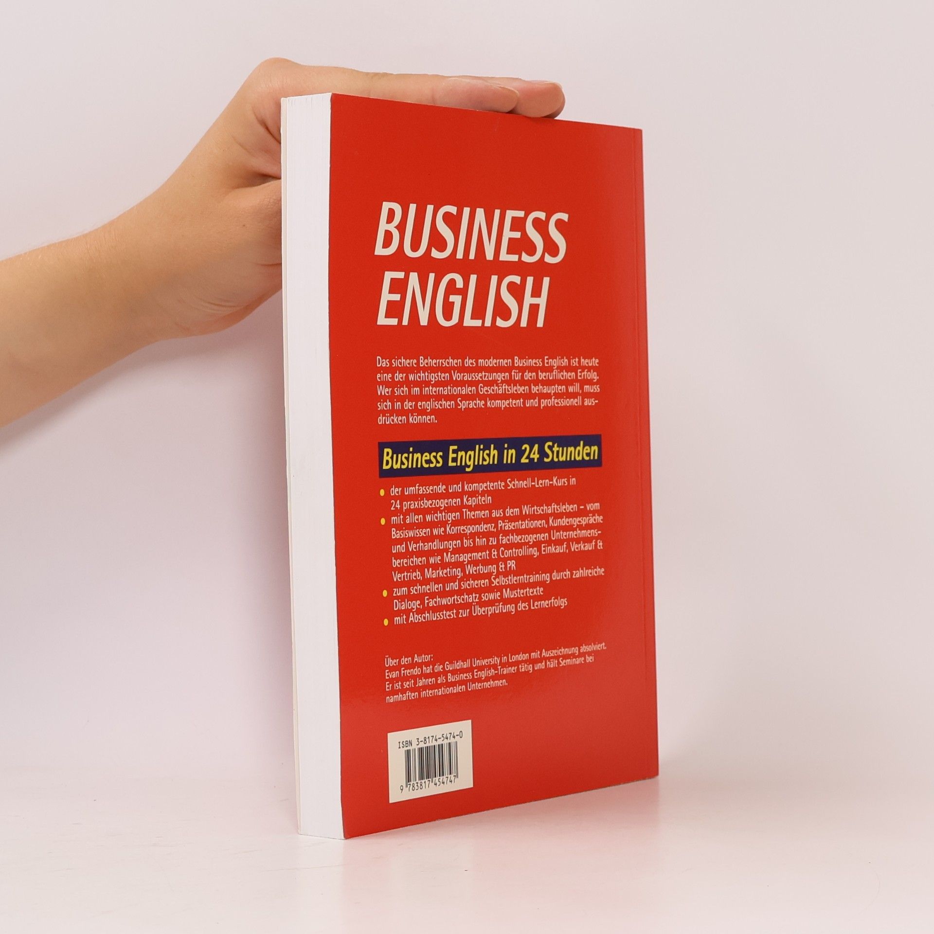 Evan Frendo Business English in 24 Stunden