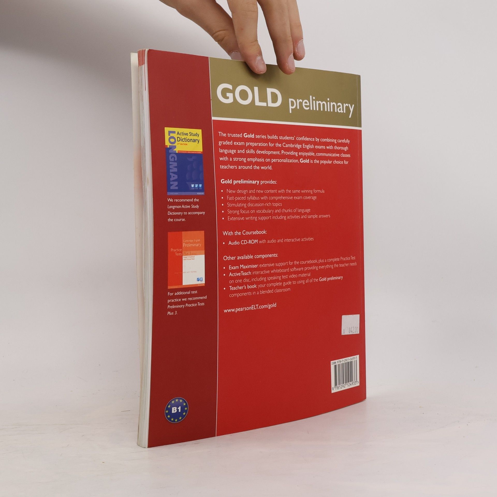 Clare Walsh Gold Preliminary Coursebook. Preliminary English Test