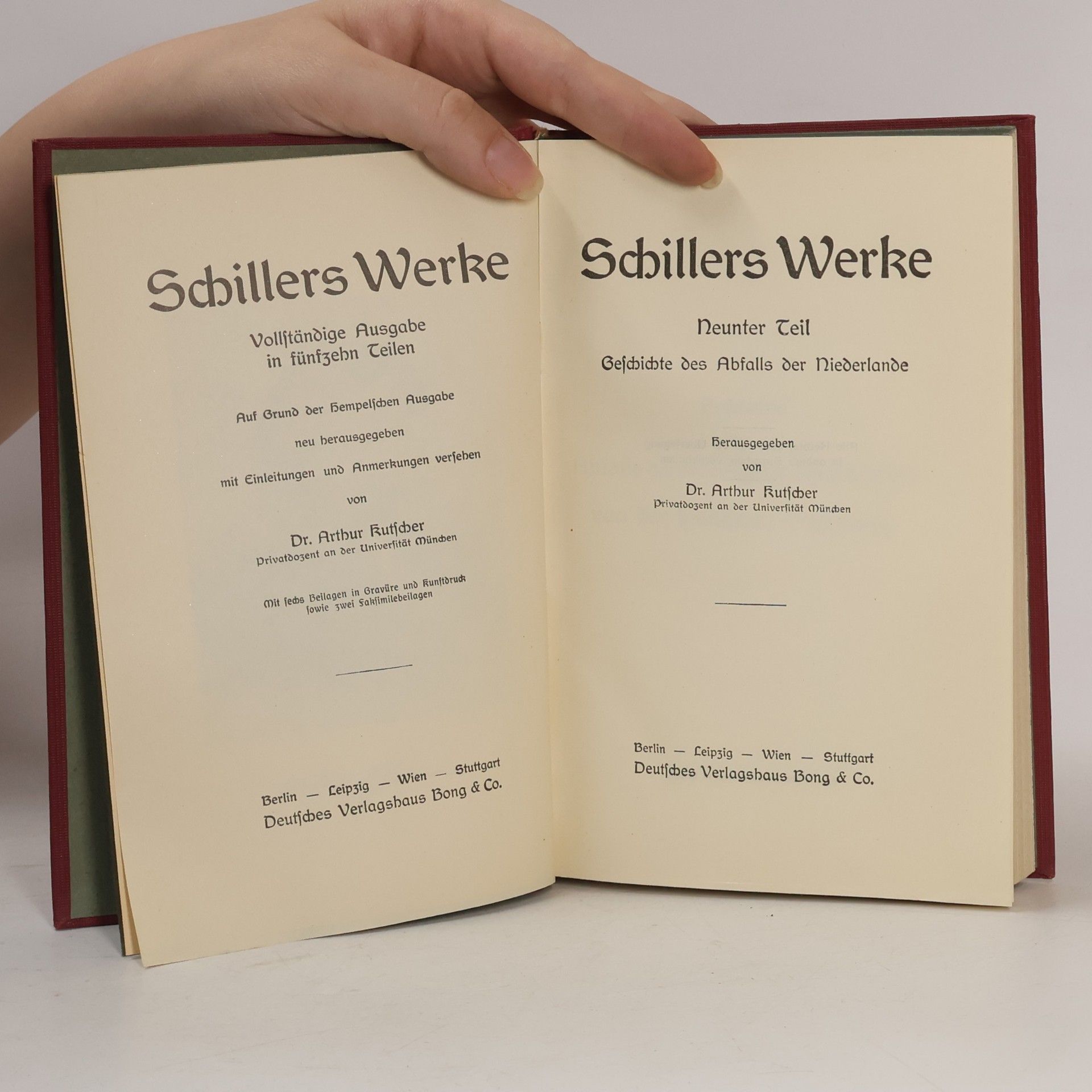 Collectif d'auteurs Schillers Werke 9-10