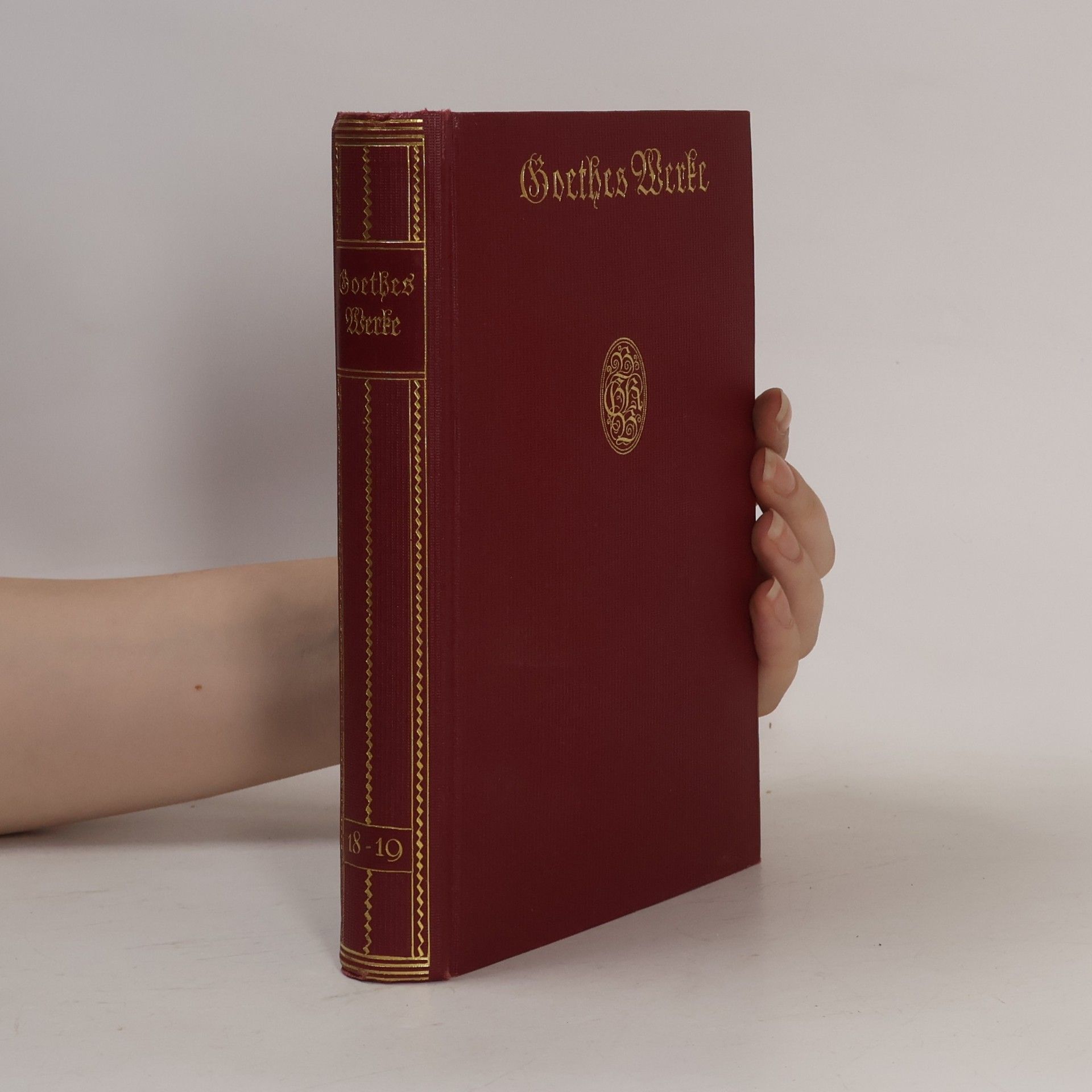 Johann Wolfgang von Goethe Goethes Werke 18-19